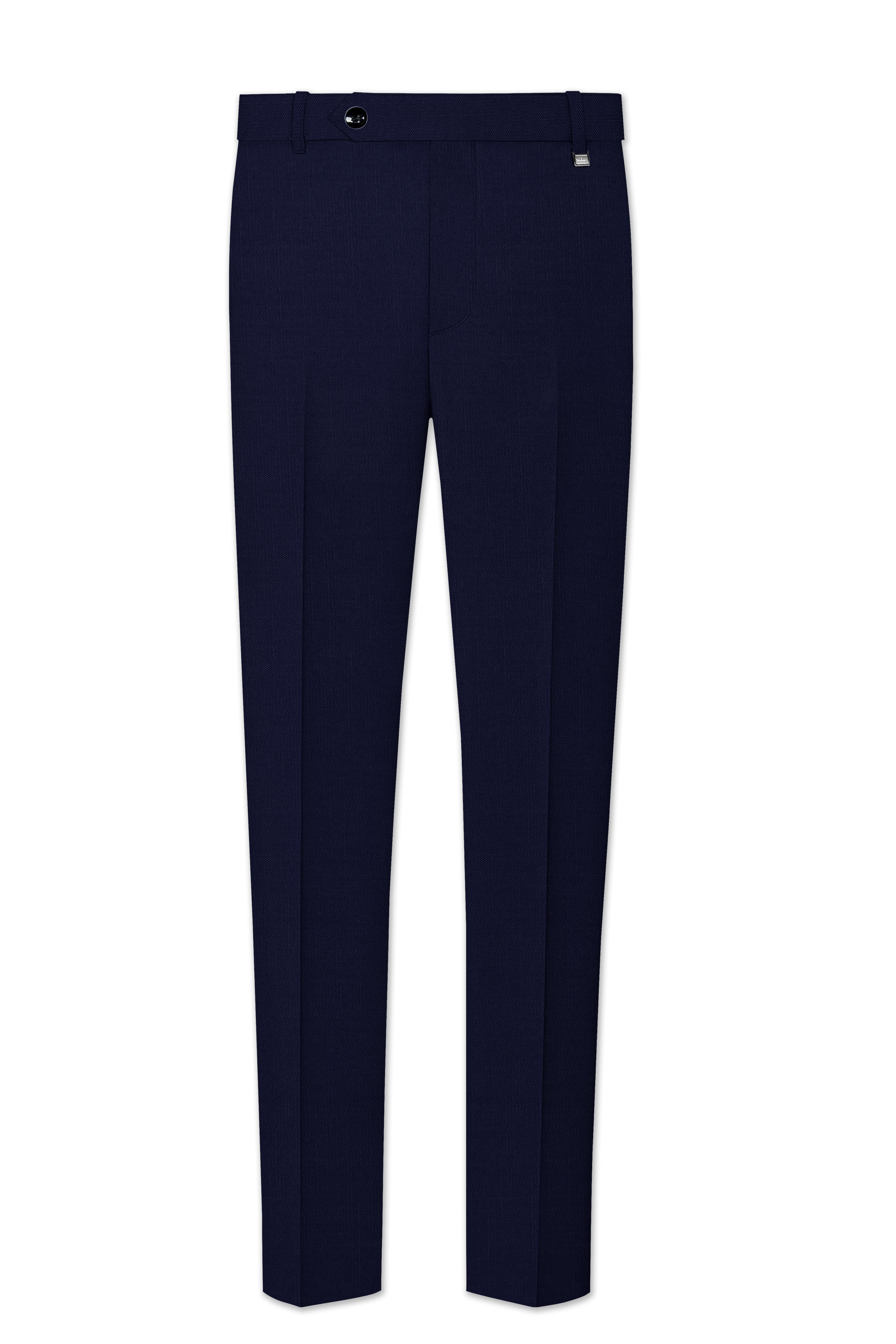 Cloud Burst Blue Wool Rich Pant