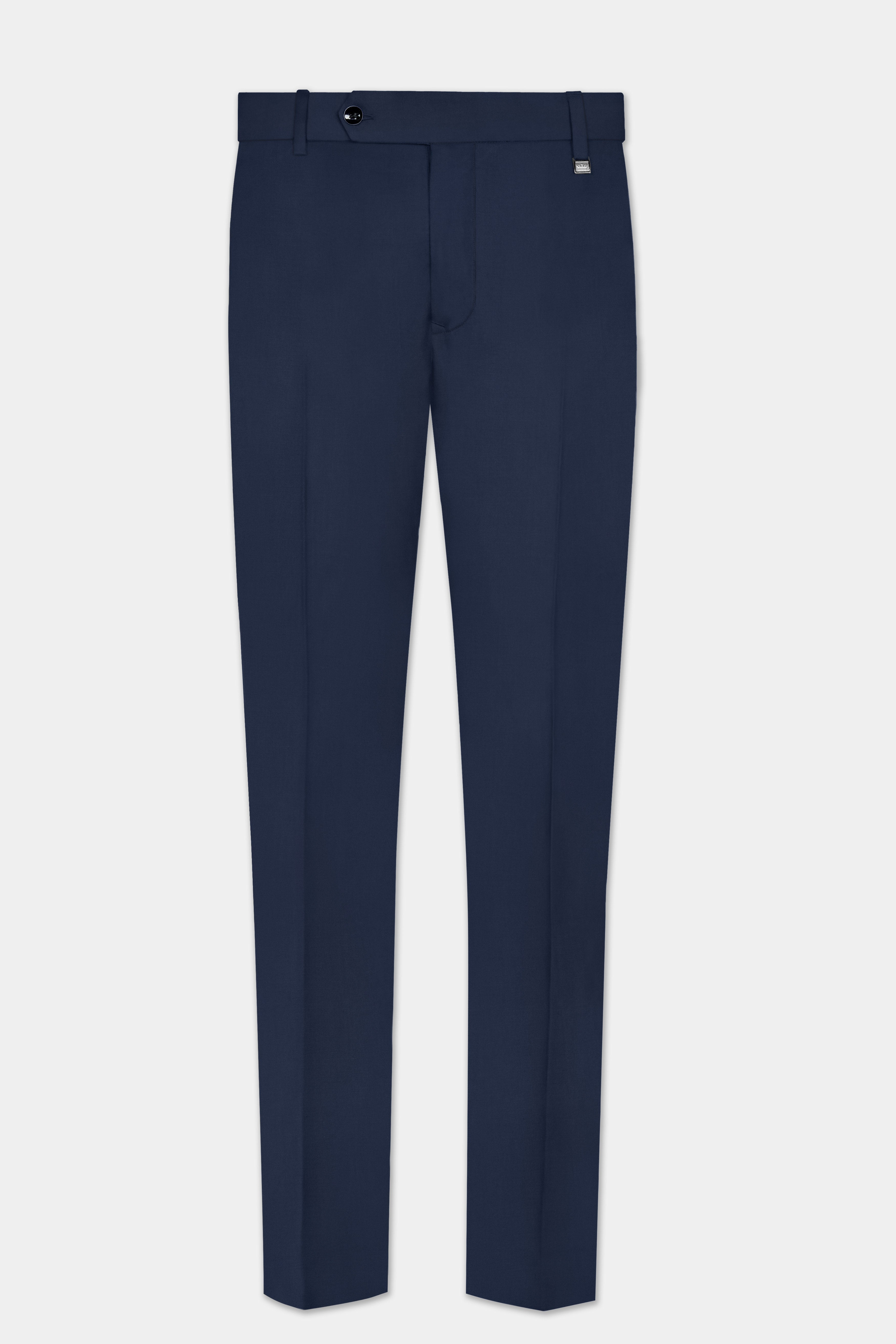 Cloud Burst Blue Wool Rich Pant