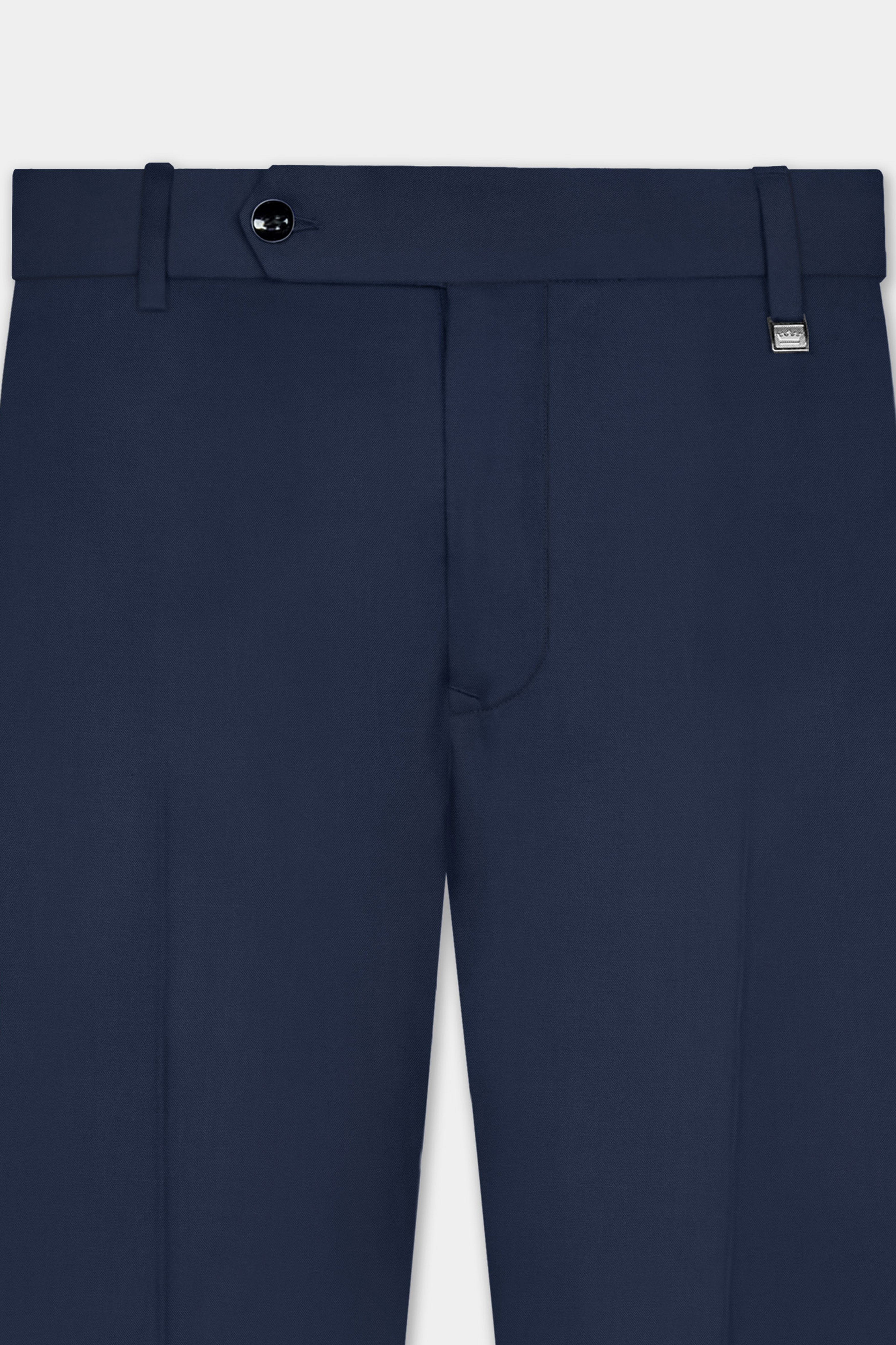 Cloud Burst Blue Wool Rich Pant