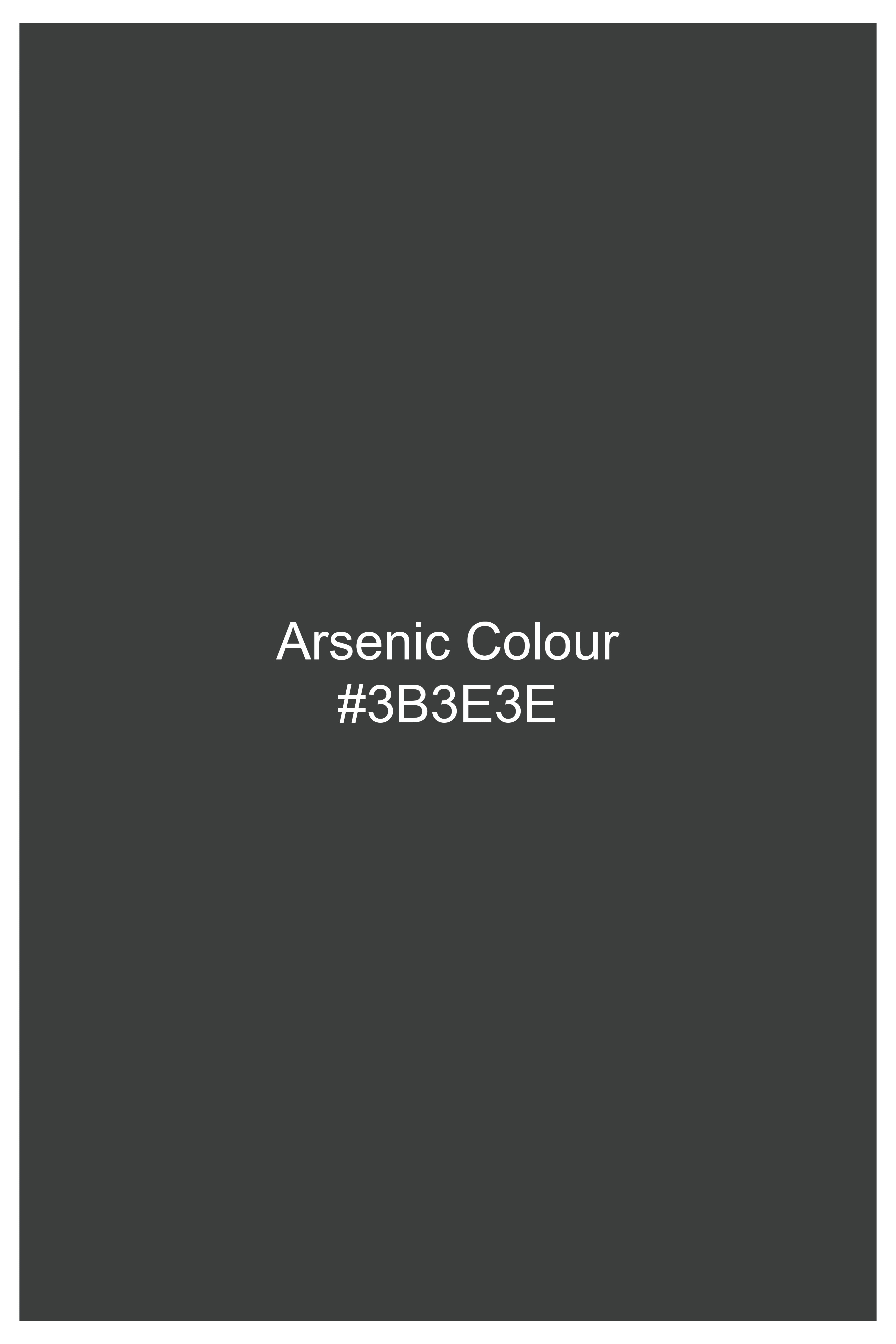 Arsenic Gray Windowpane Woolrich Stretchable Waistband Pant