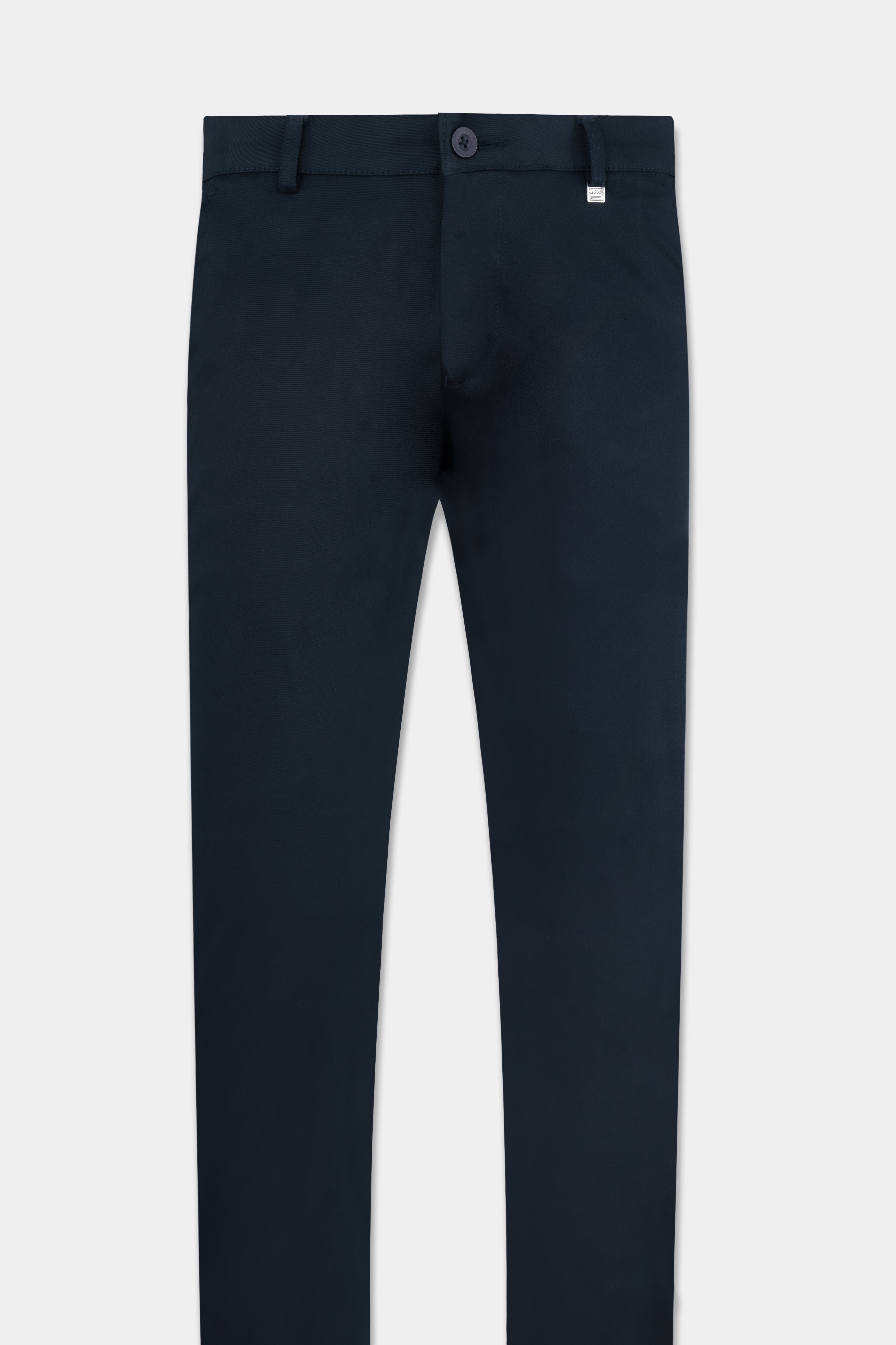 Prussian Blue Premium Cotton Chinos Pant