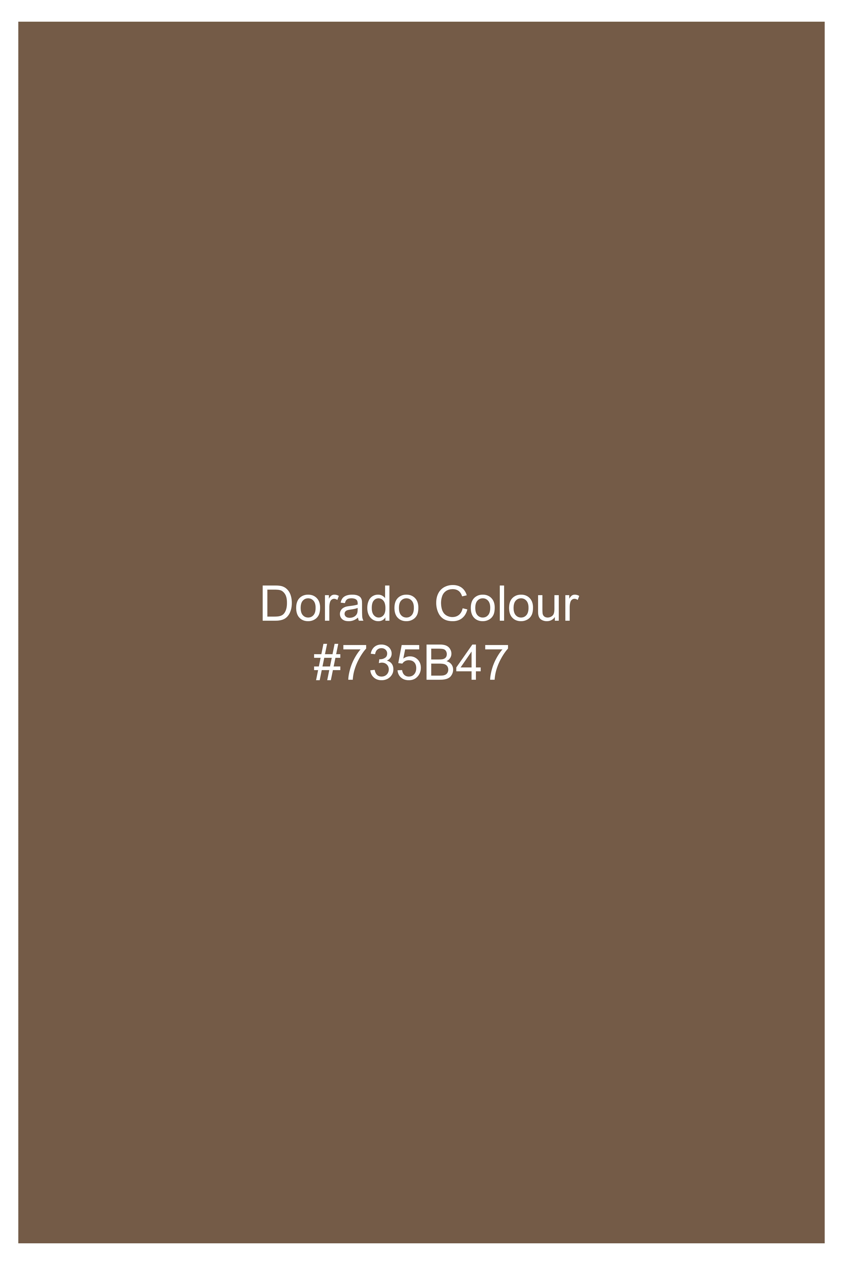 Dorado Brown Corduroy Premium Cotton Chinos Pant