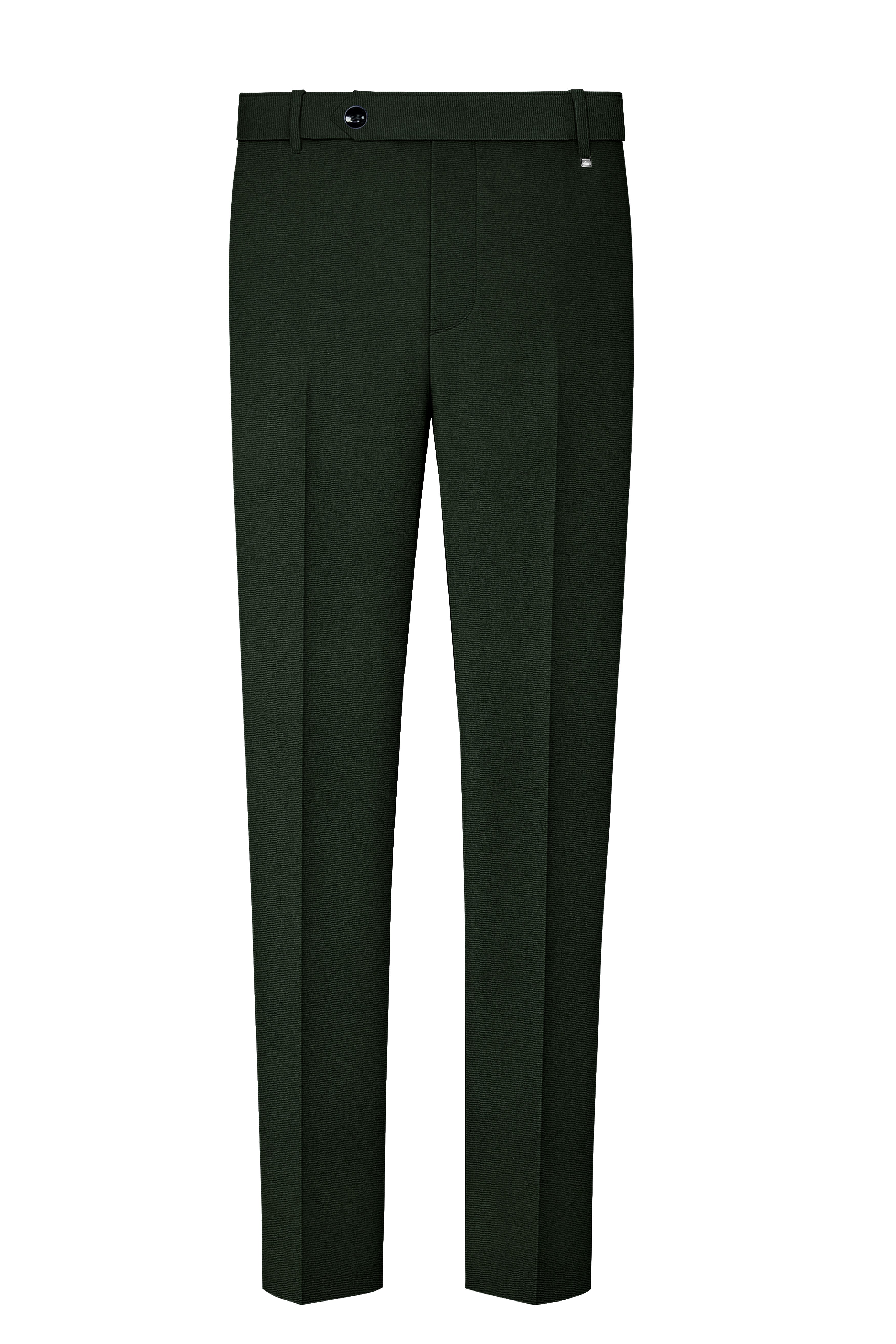Juniper Green Subtle Sheen Trouser