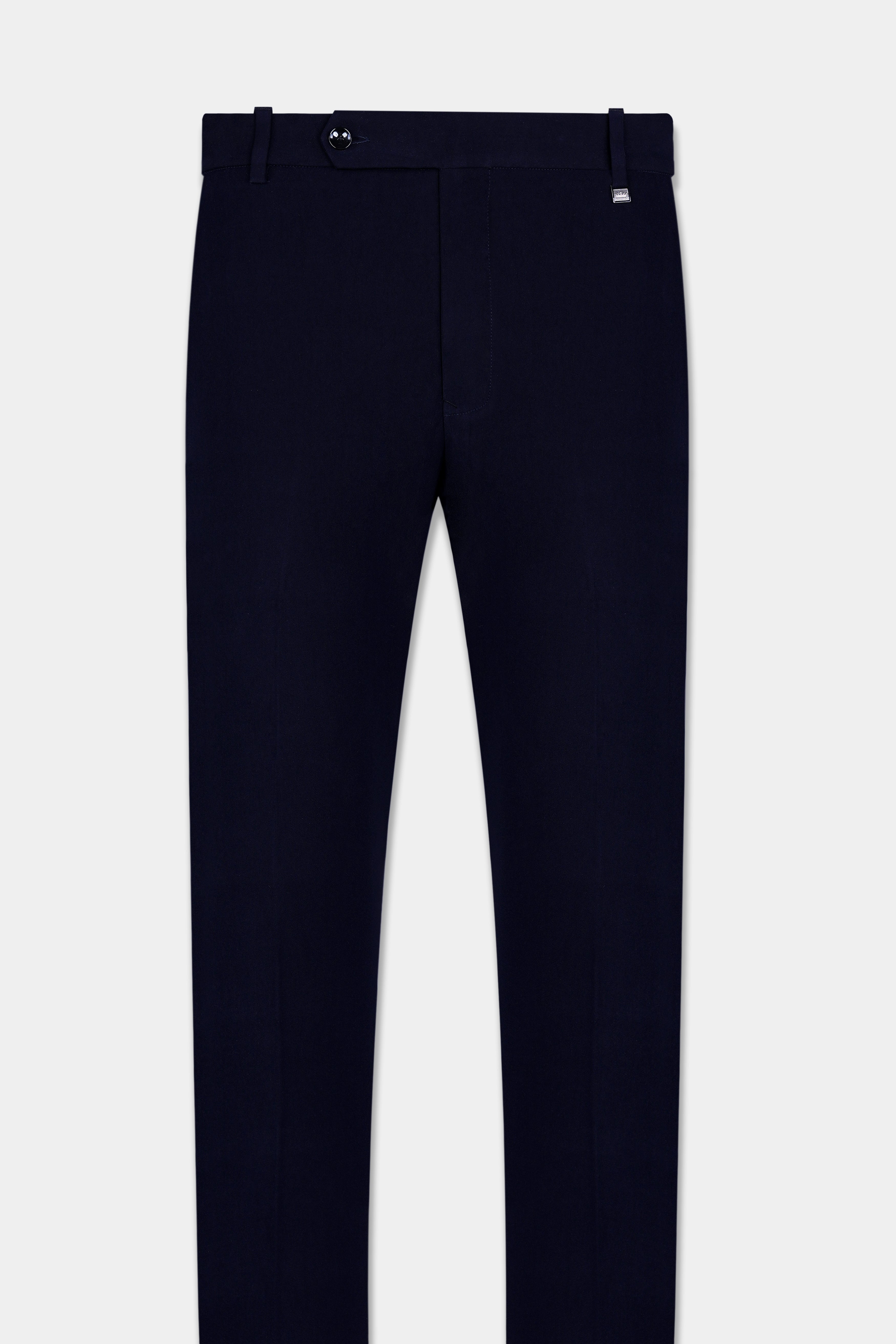 Korean Blue (The Best Blue We have) Wool Rich Stretchable Traveler Pant