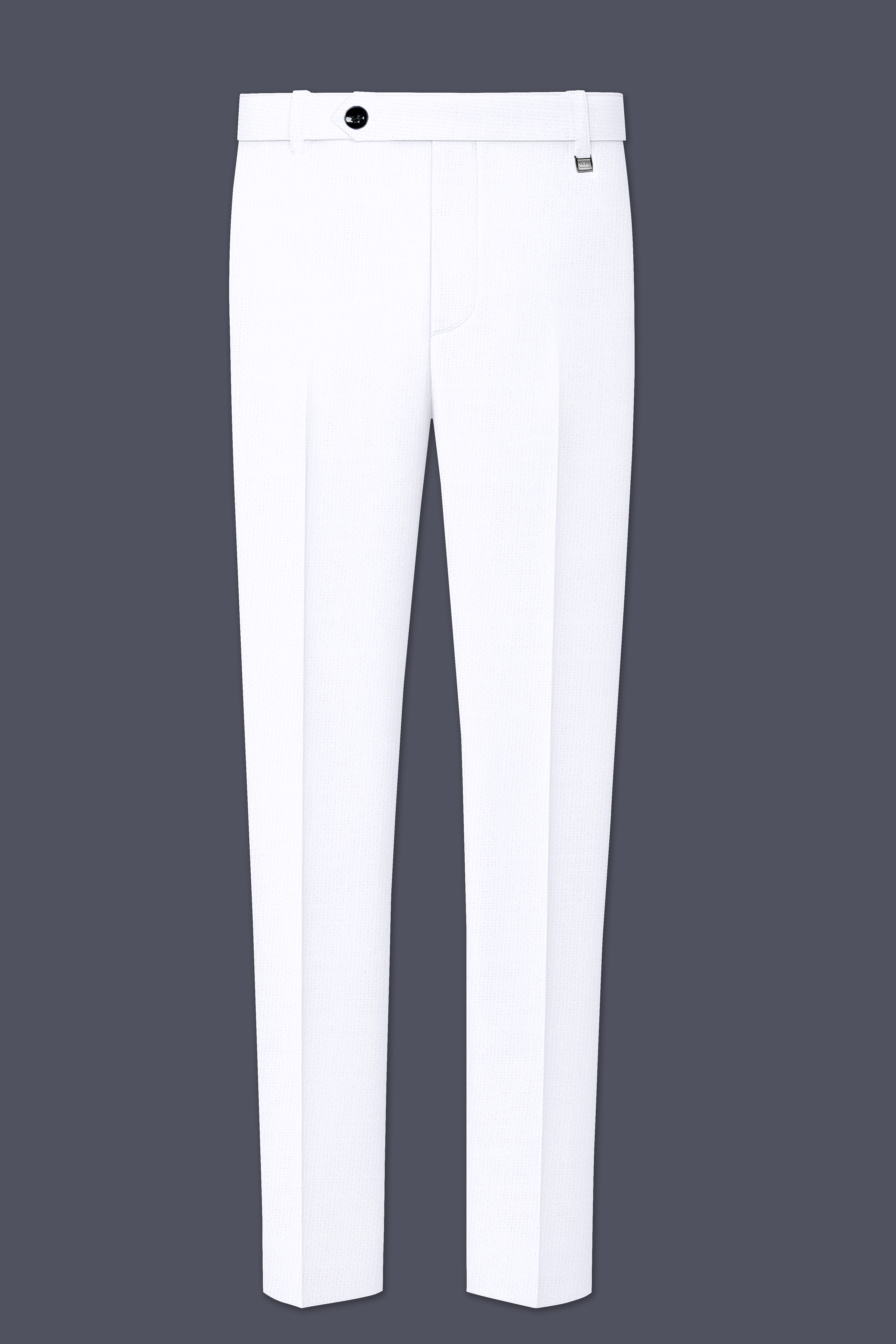 Bright White Luxurious Linen Performance Pant