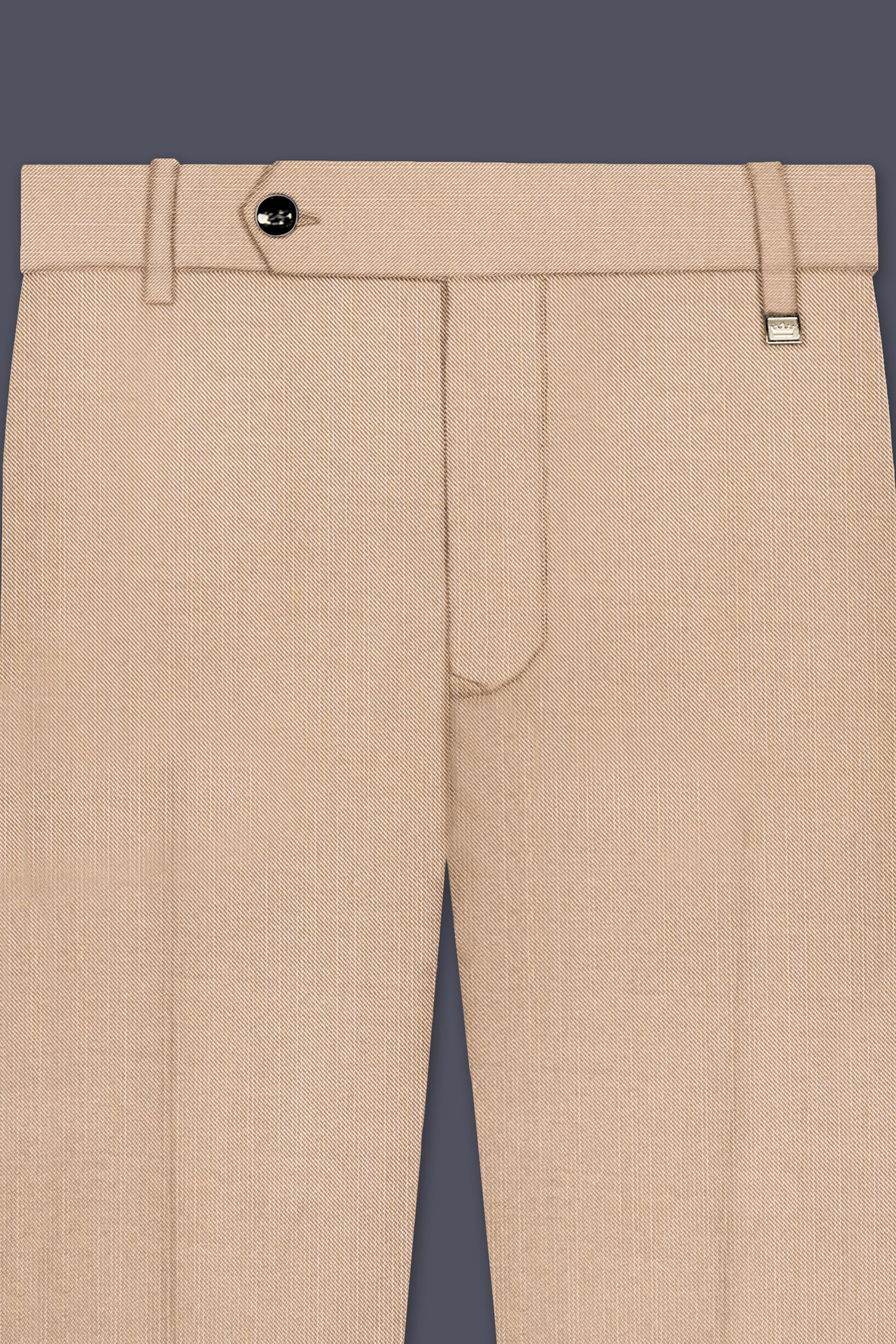 Hazelnut Subtle Sheen Formal Pant