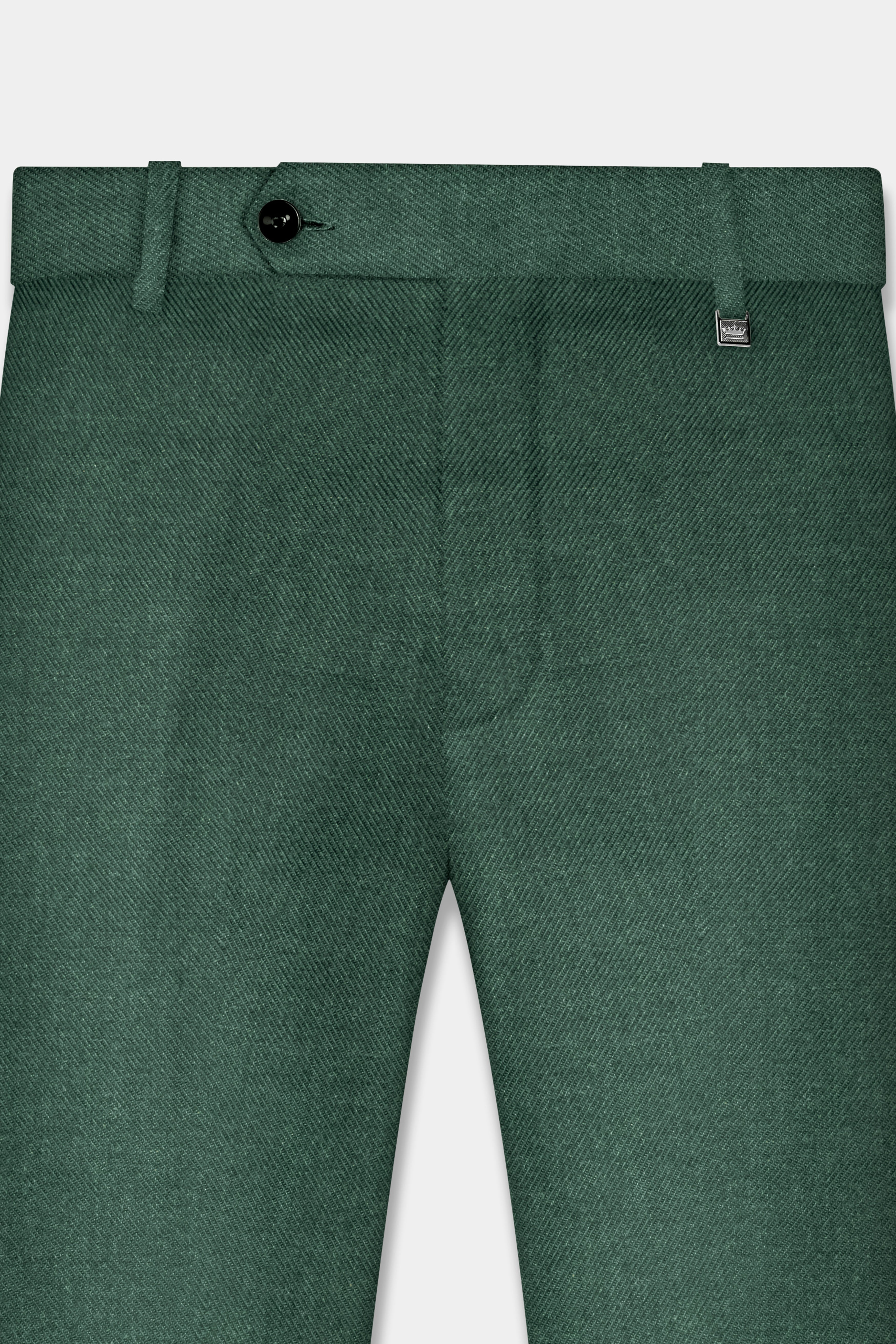 Plantation Green Tweed Pant