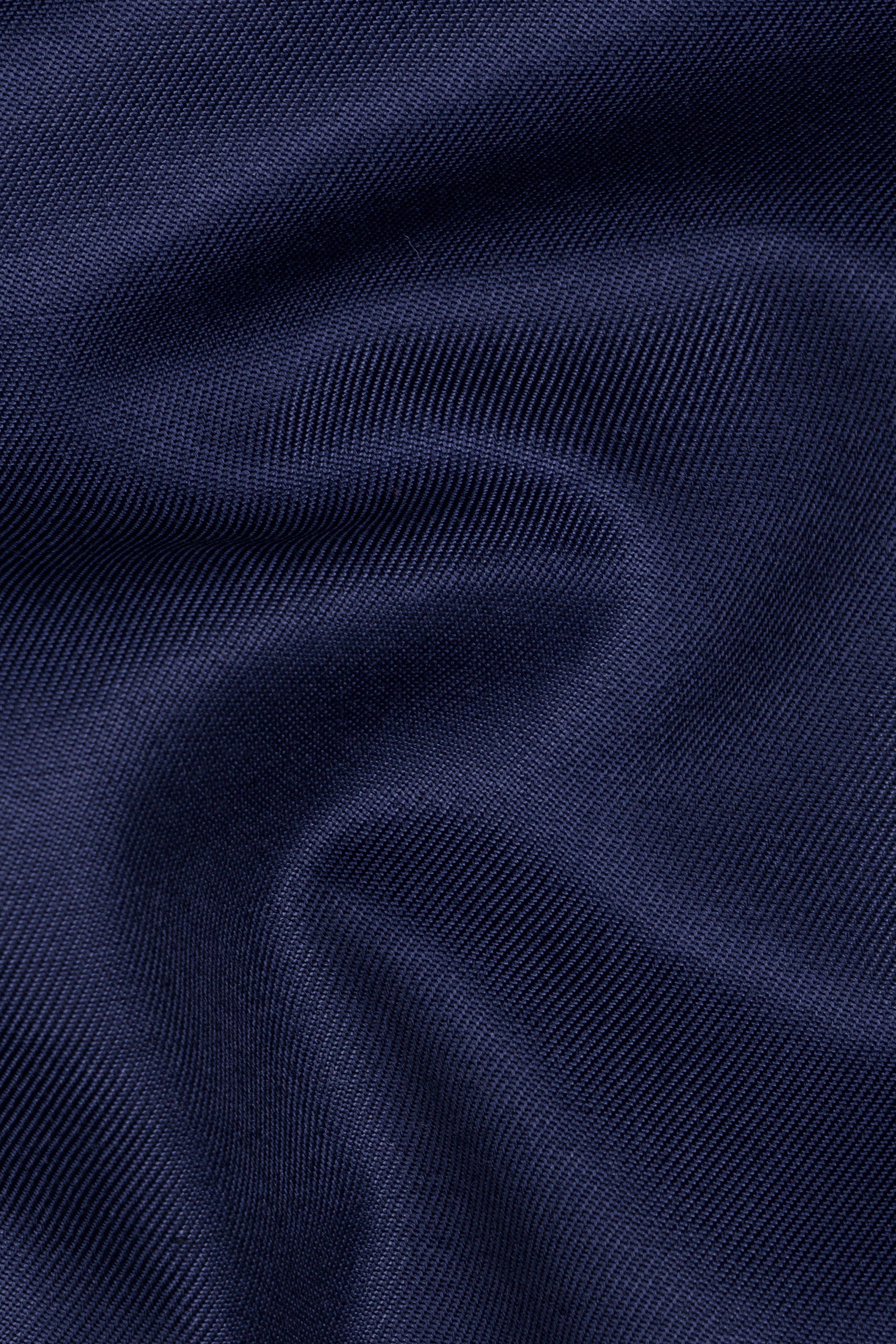 Tealish Blue Plain Solid Wool Blend Pant