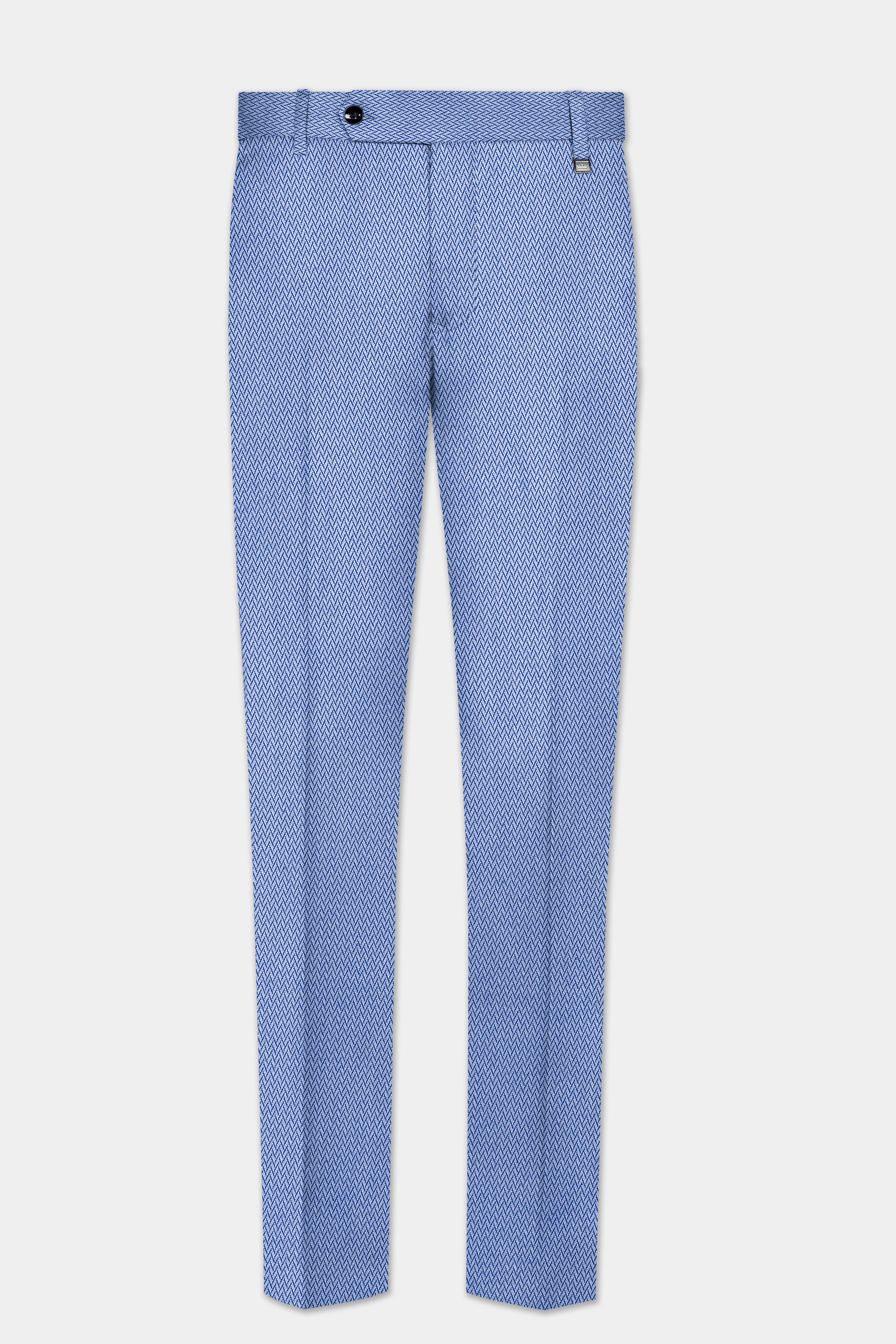 Carolina Blue Textured Pant