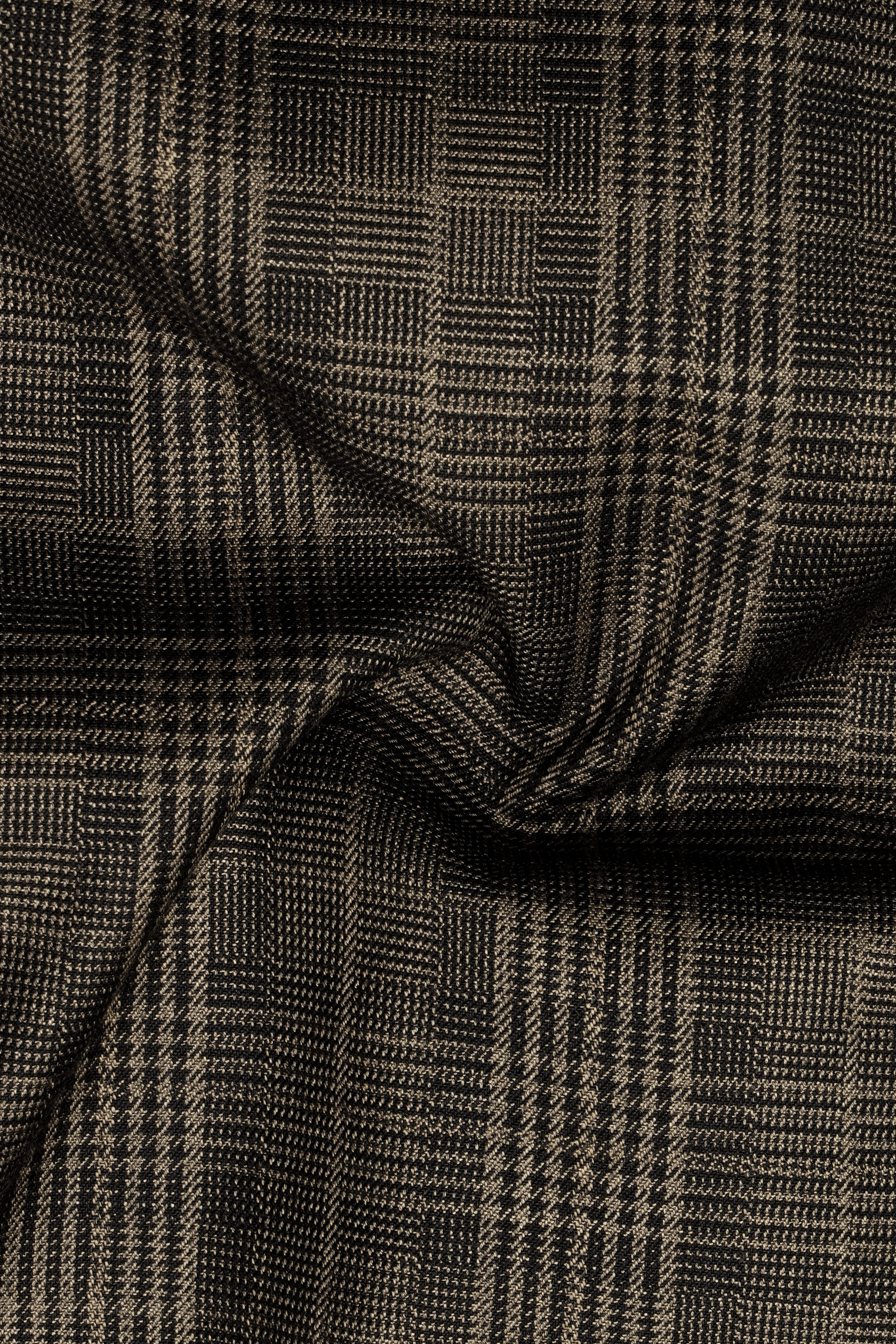 Walnut Plaid Formal Pant