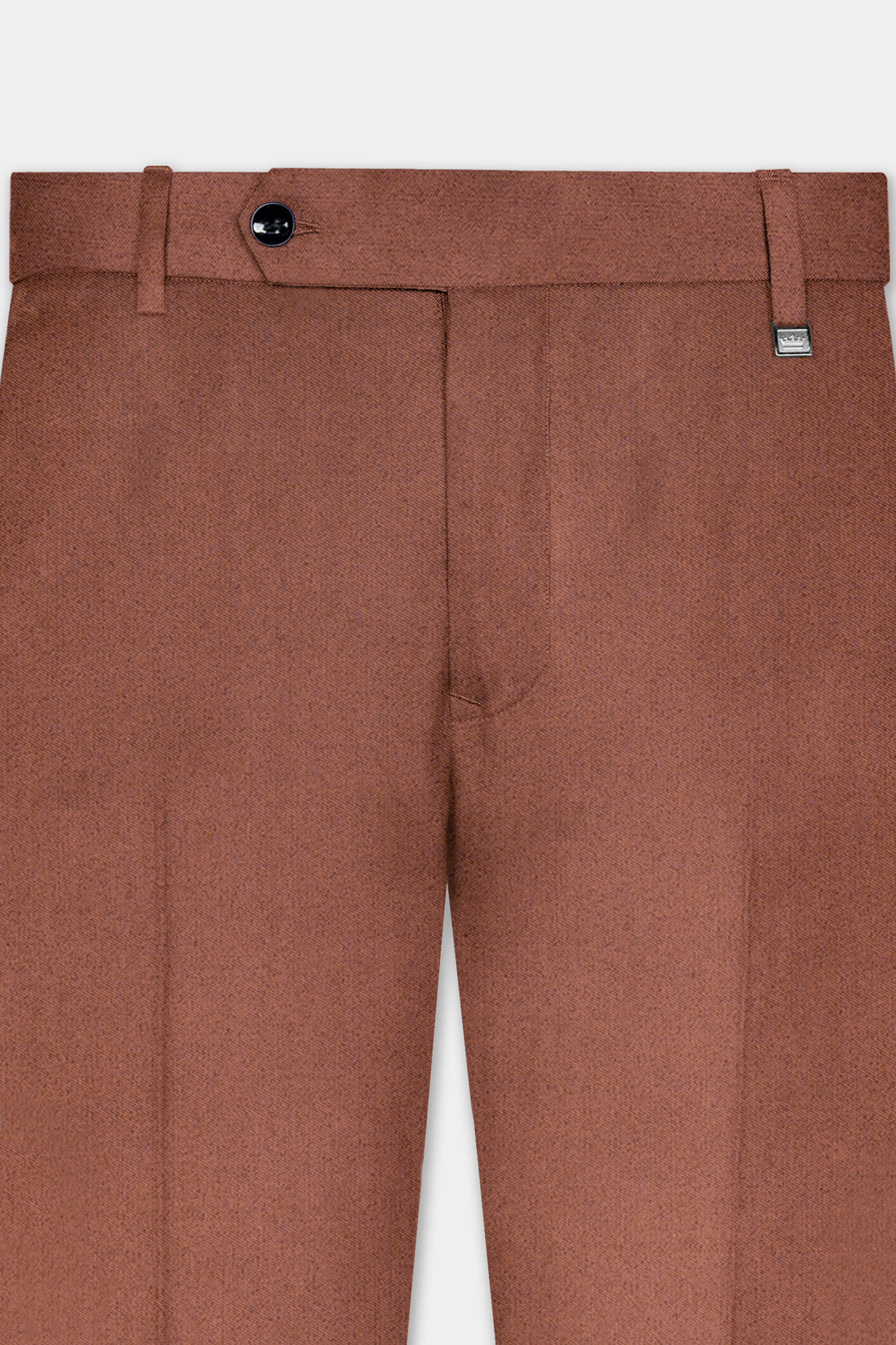 Palliser Brown Wool Rich Pant