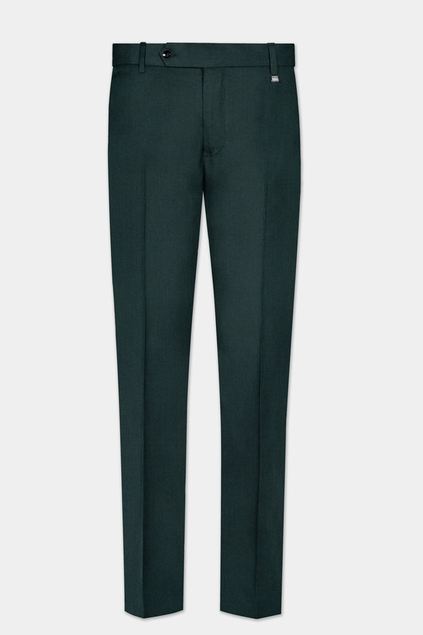 Timber Green Wool Rich Pant