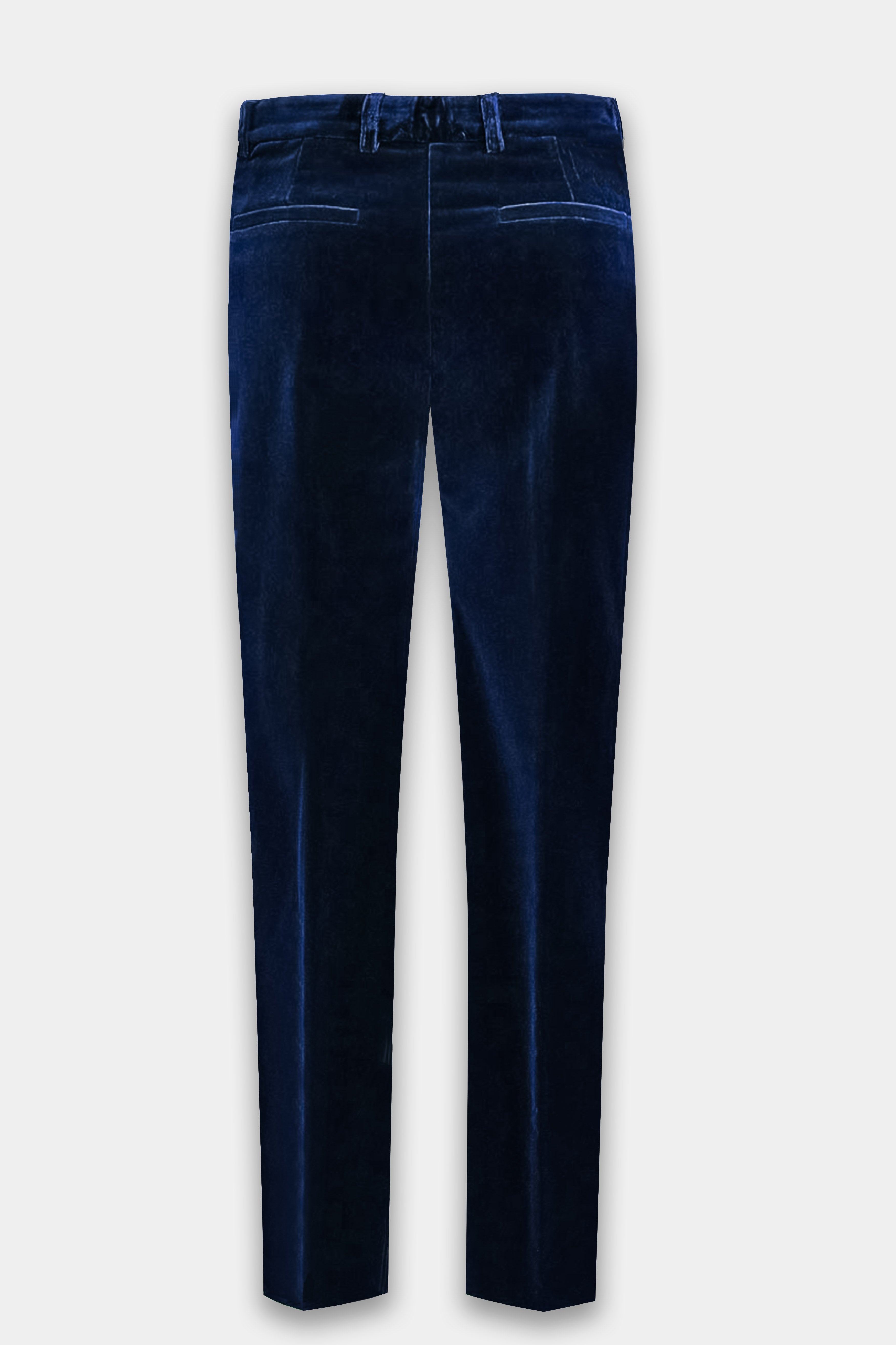 Blue Majesty-Russian Blue Velvet Pant