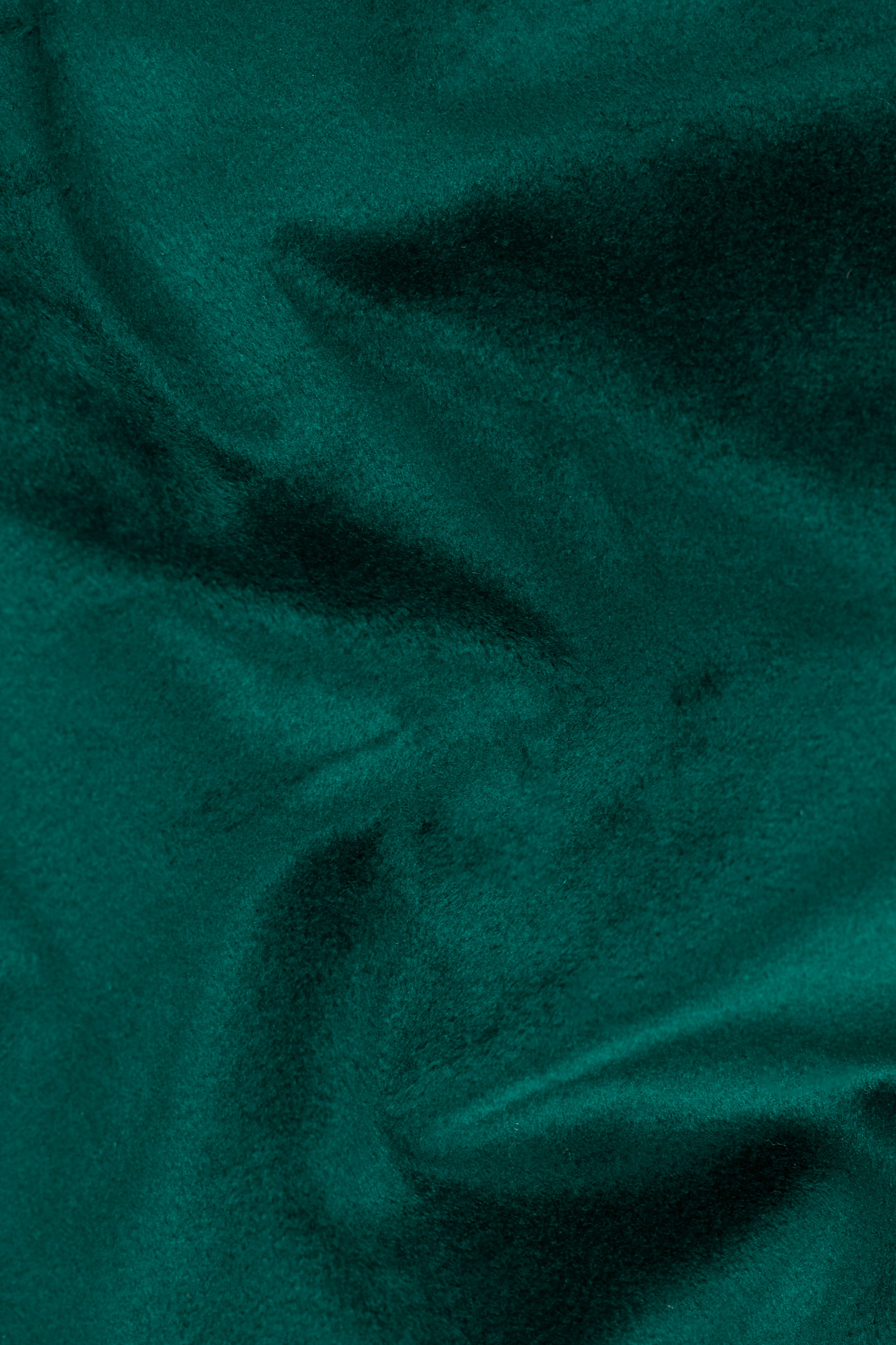 Emerald-Daintree Green Textured Velvet Pant