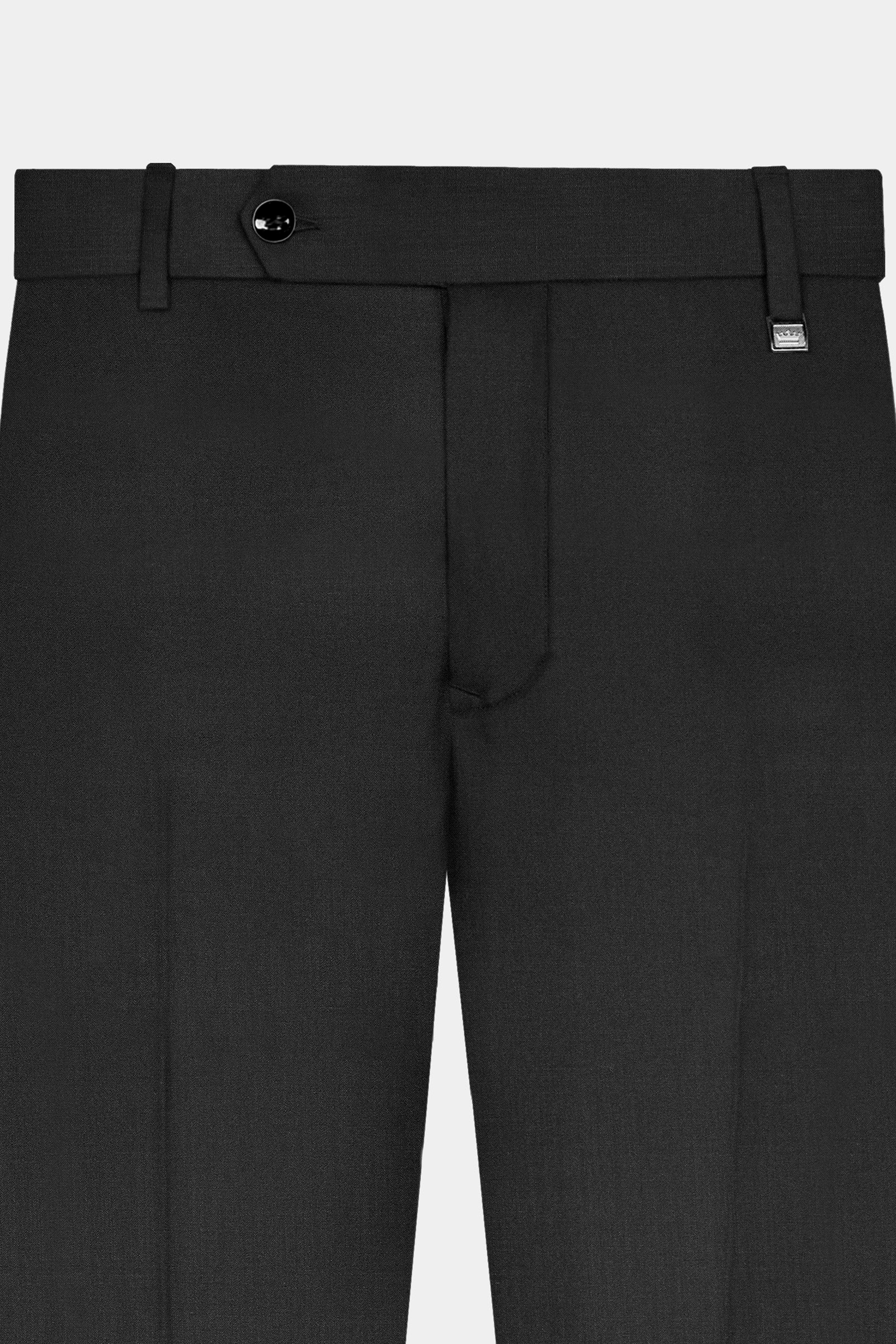 Ironclad Ash-Mine Shaft Gray Textured Wool Rich Stretchable Waistband Pant