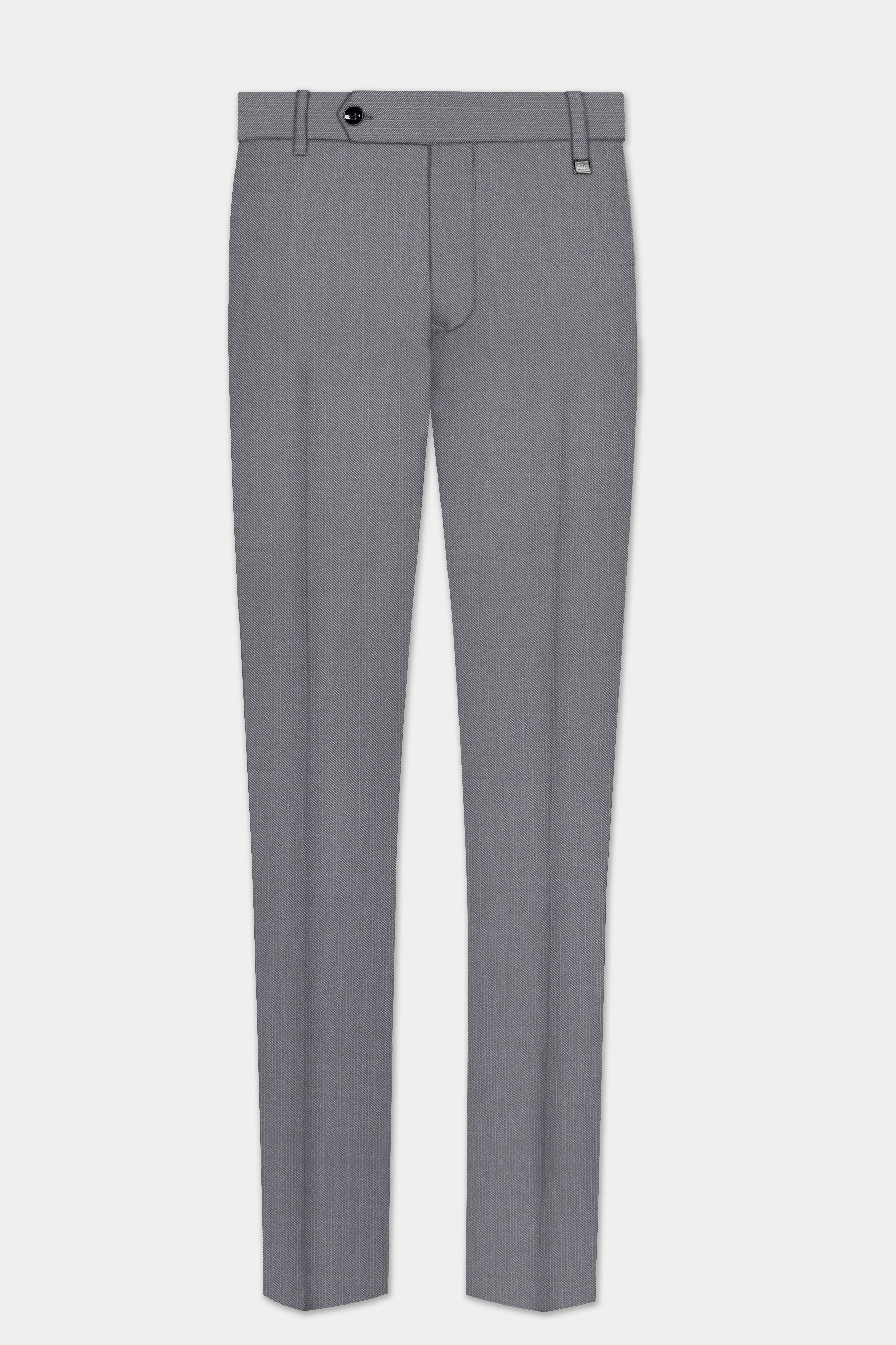 Dorian-Friar Gray Solid Wool Rich Stretchable traveler Pant
