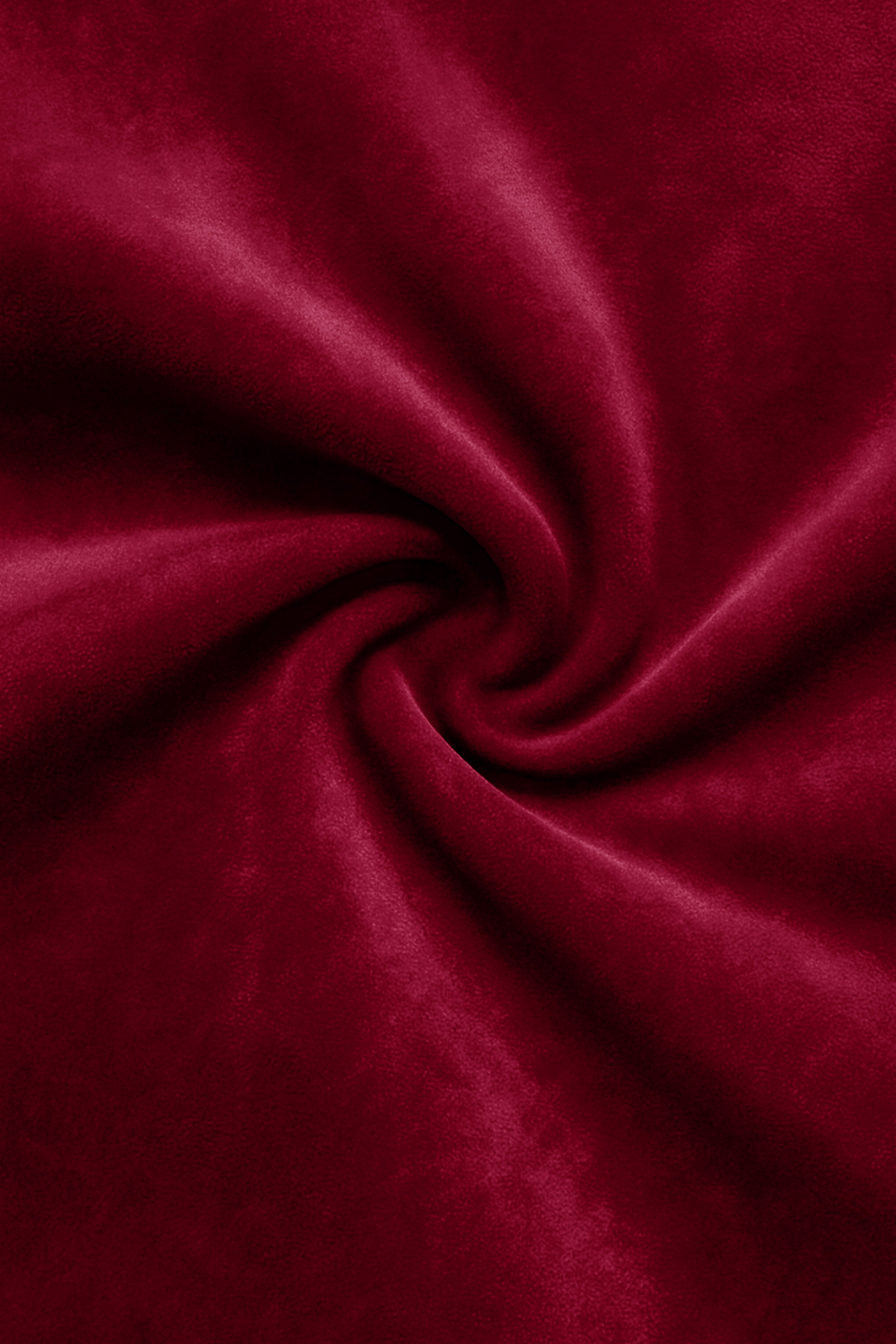 Marcrest-Castro maroon Velvet Stretchable Waistband Pant