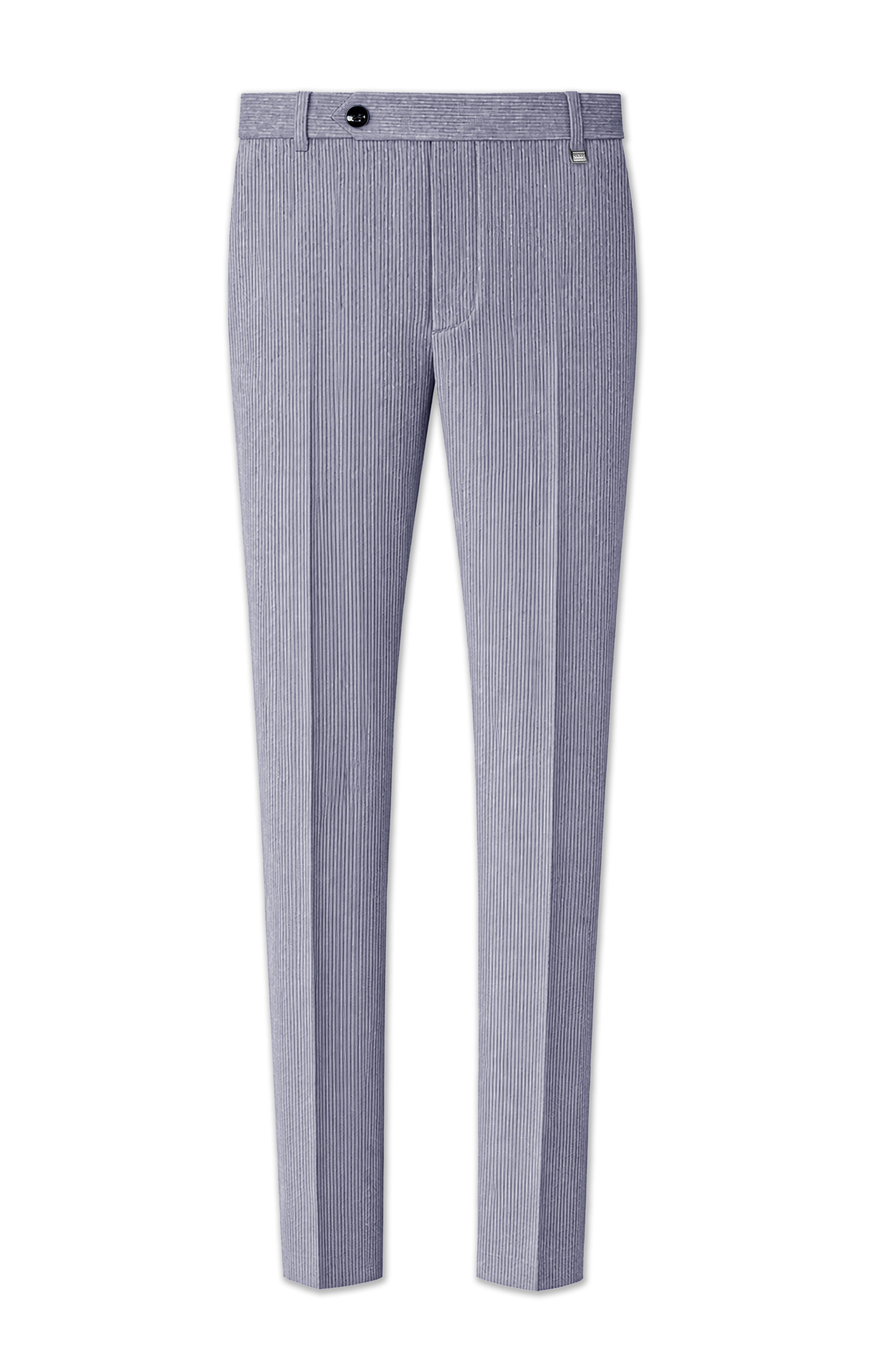 Ribvoro-Topaz Gray Corduroy Premium Stretchable Waistband Pant