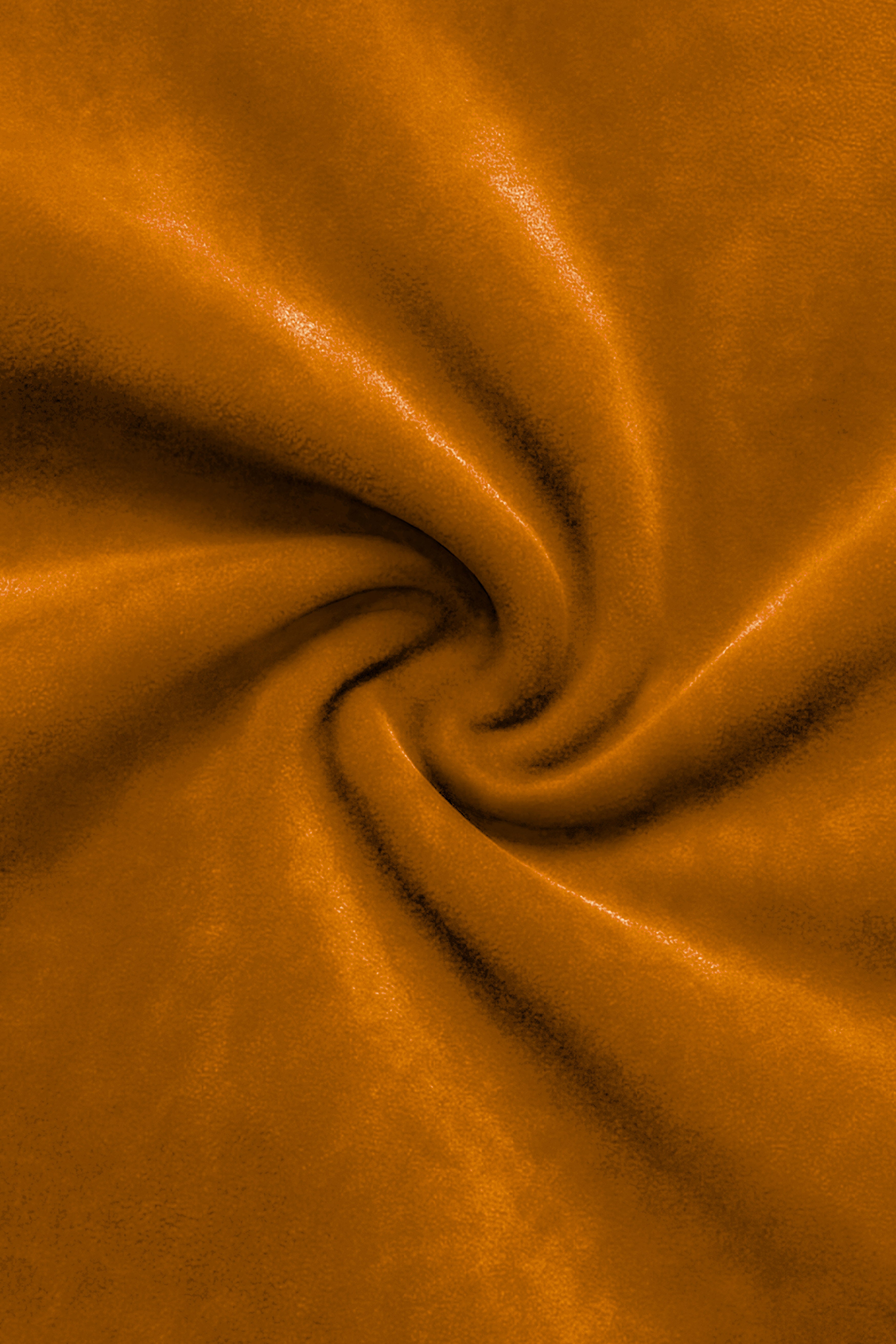 Volcan-Fiery Orange Velvet Stretchable Waistband Pant