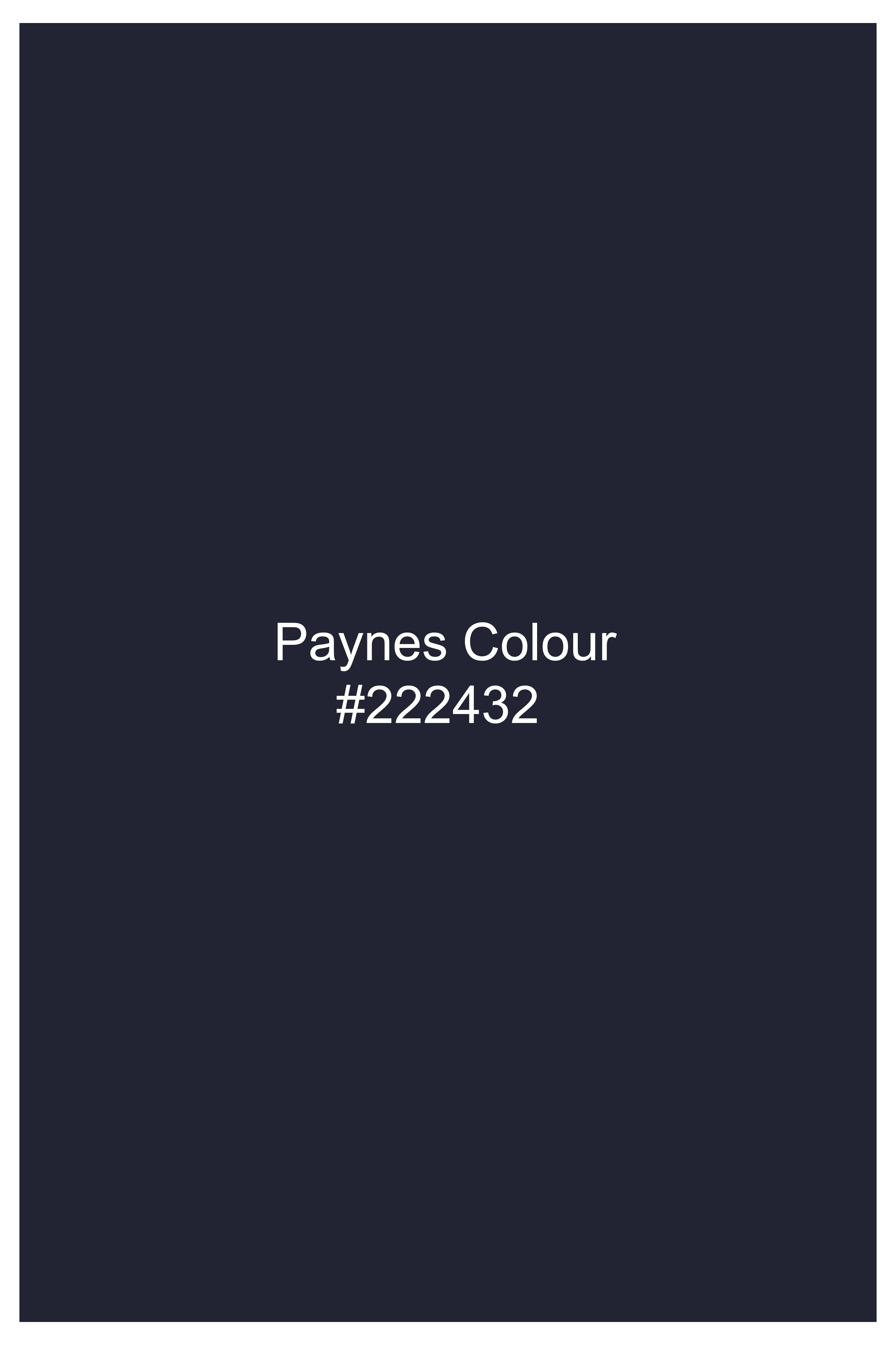 Obsidian-Paynes Gray Diamond Textured Wool Rich Slight Stretch Waistband Pant