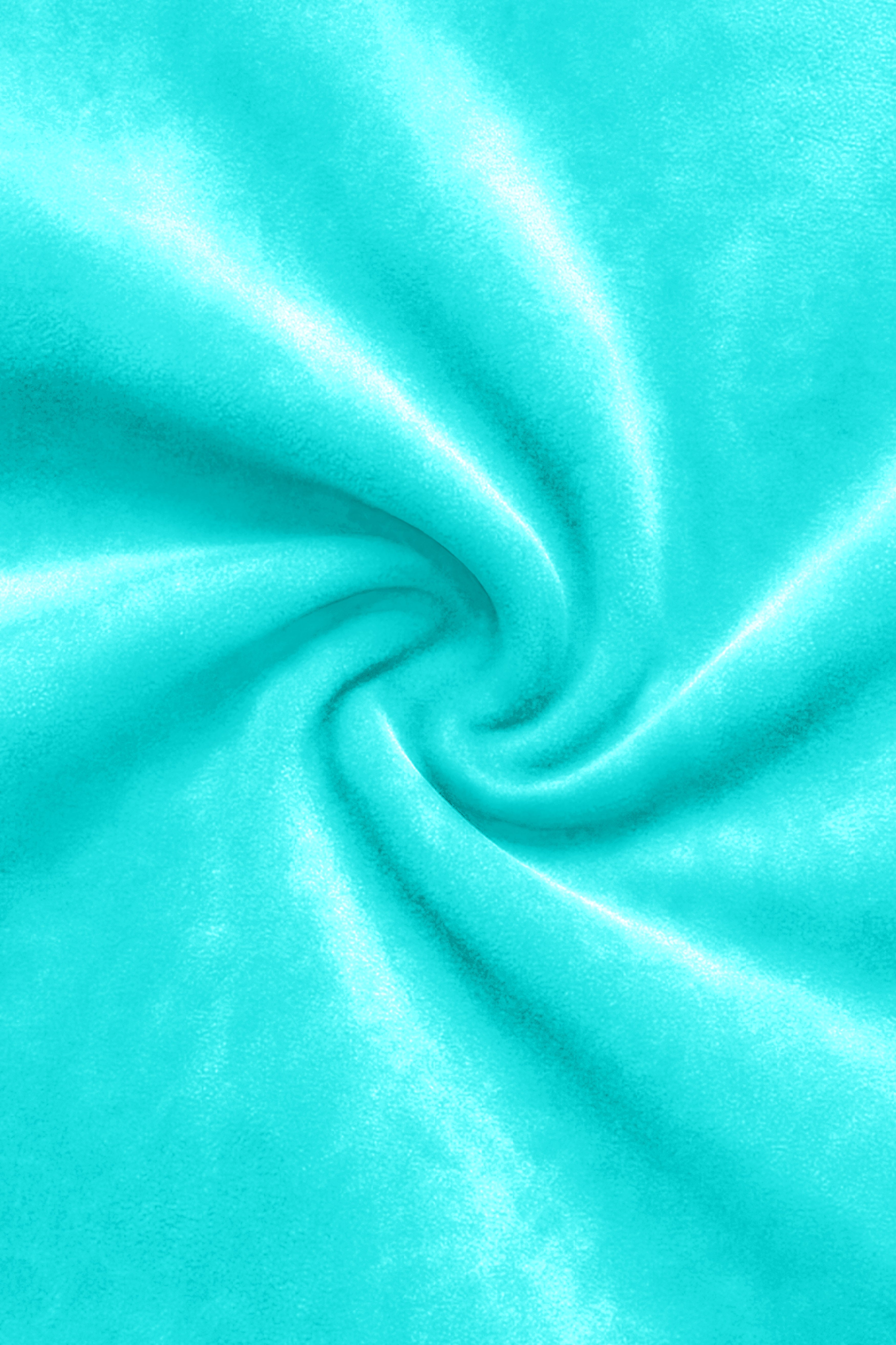 Sovereign-Turquoise Blue Velvet Stretchable Waistband Pant