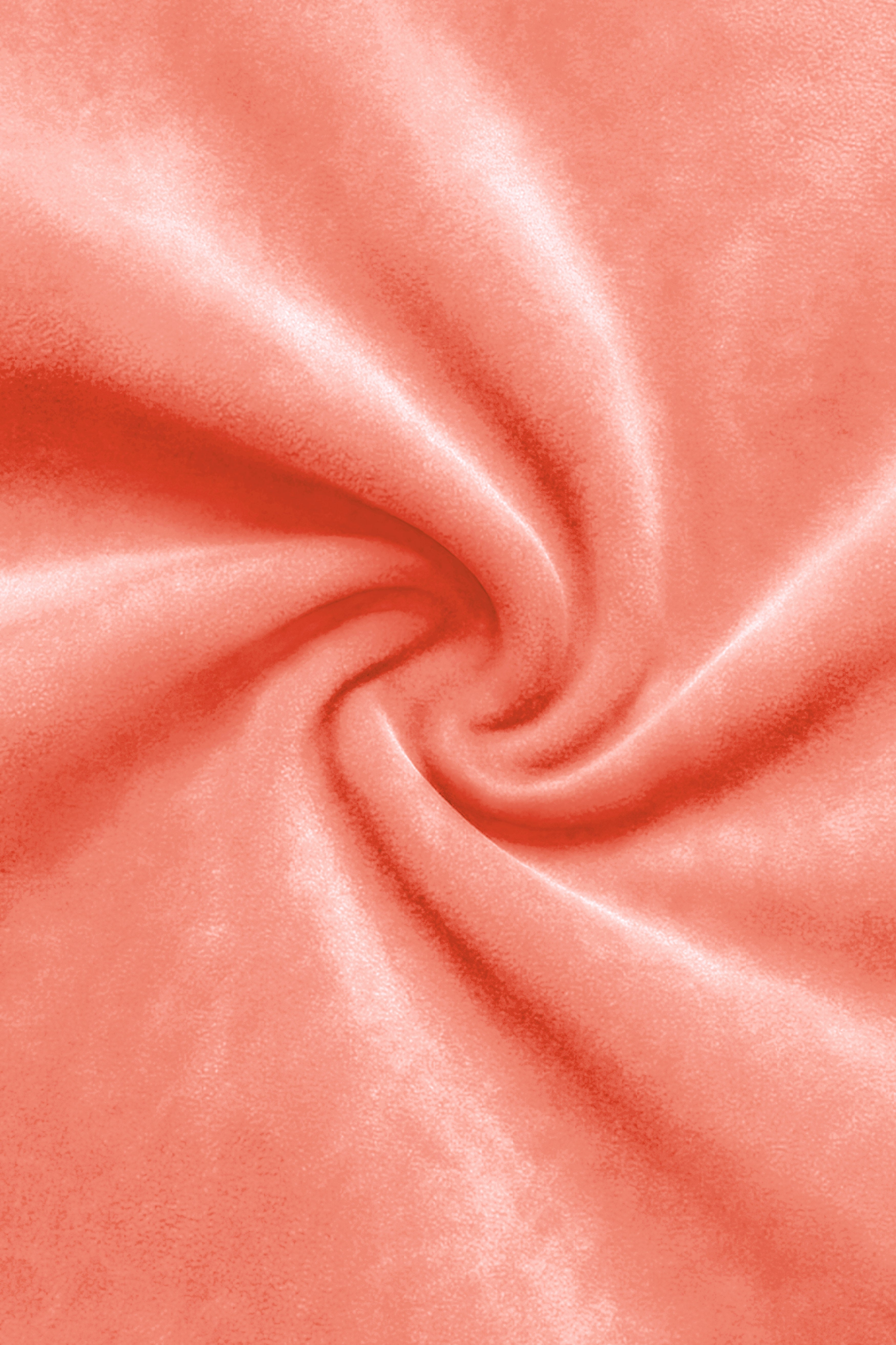 Zyron-Salmon Orange Velvet Stretchable Waistband Pant