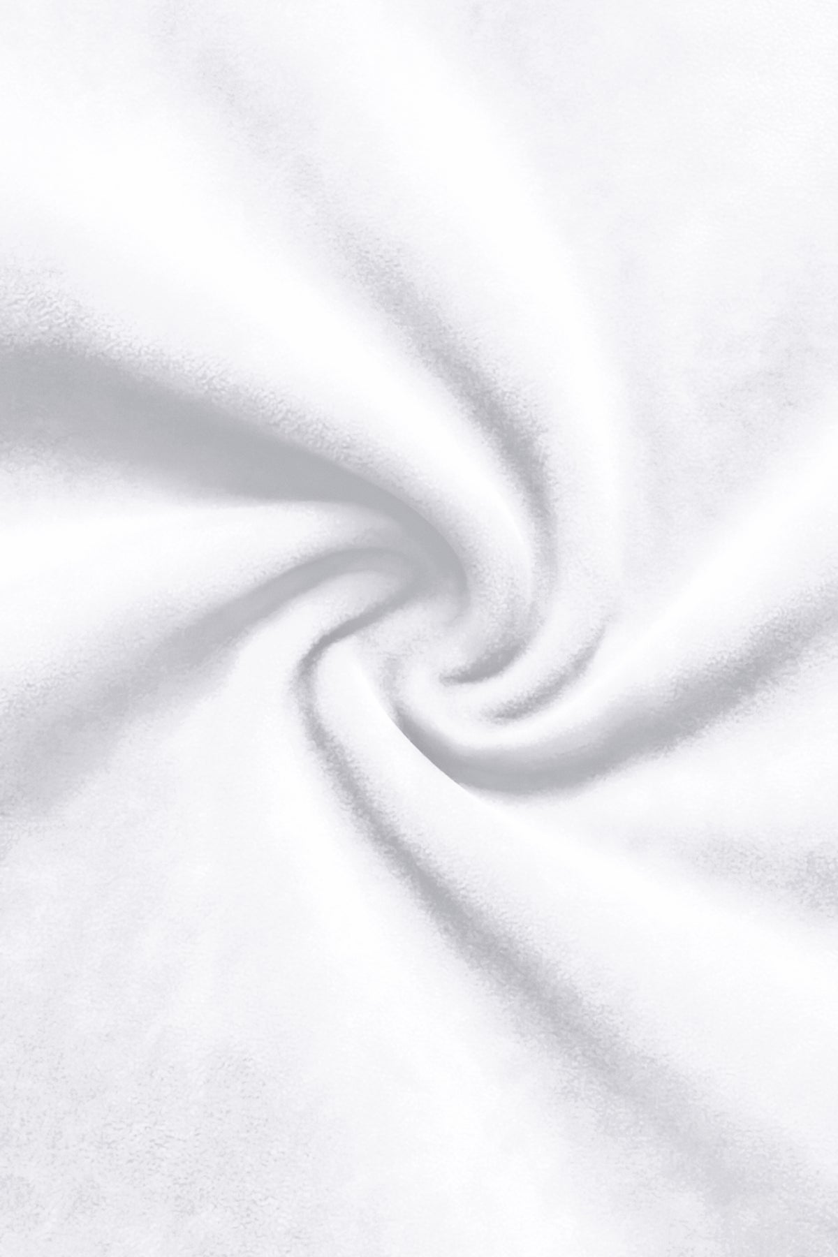 Alabaster-Bright White Velvet Stretchable Waistband Pant