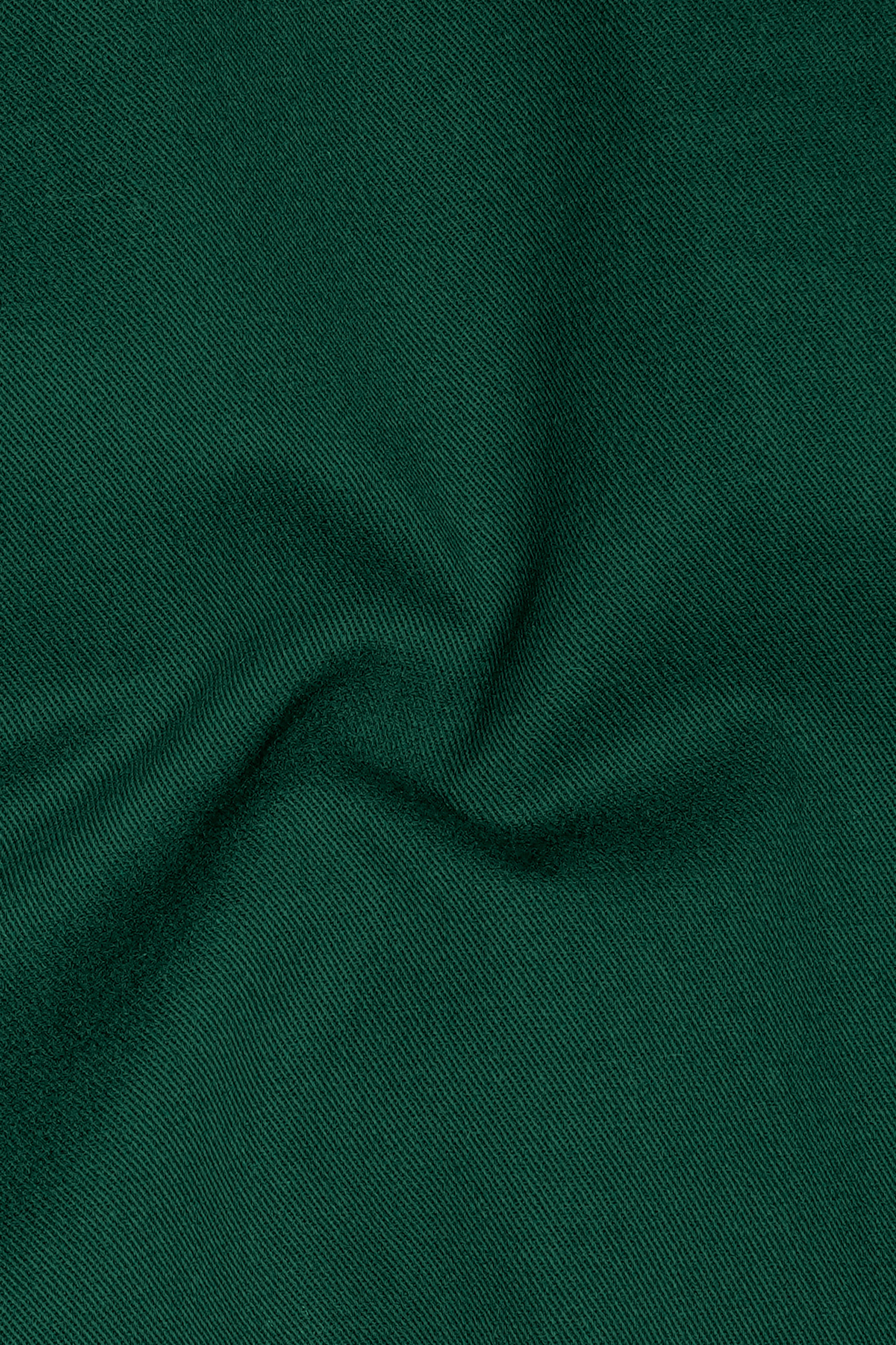Zelvyn-Celtic Green And Mirage Blue Textured Cotton Double Breasted Designer Trench Coat