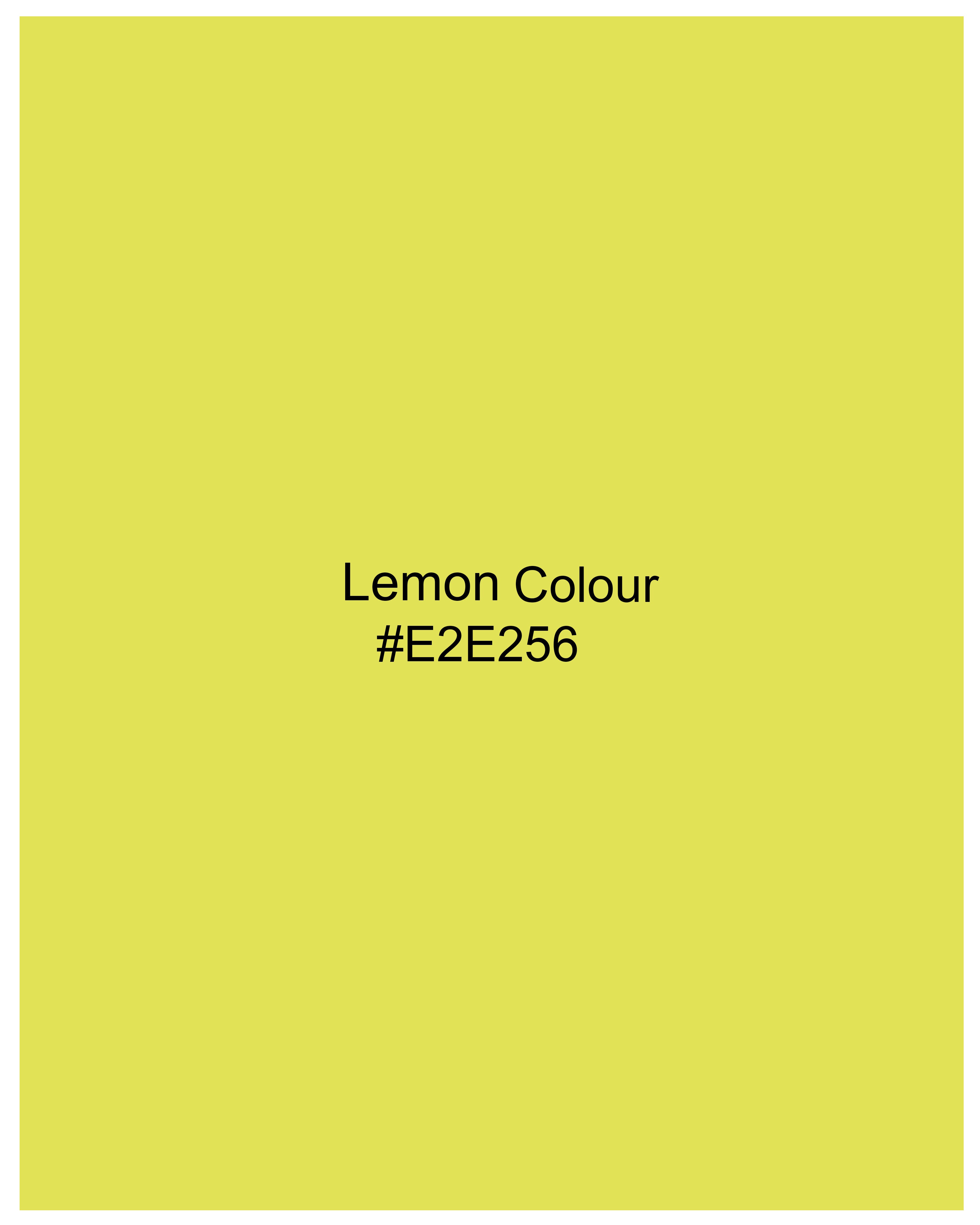 Lemon Yellow Mercerised Pique Polo TS876-S, TS876-M, TS876-L, TS876-XL, TS876-XXL