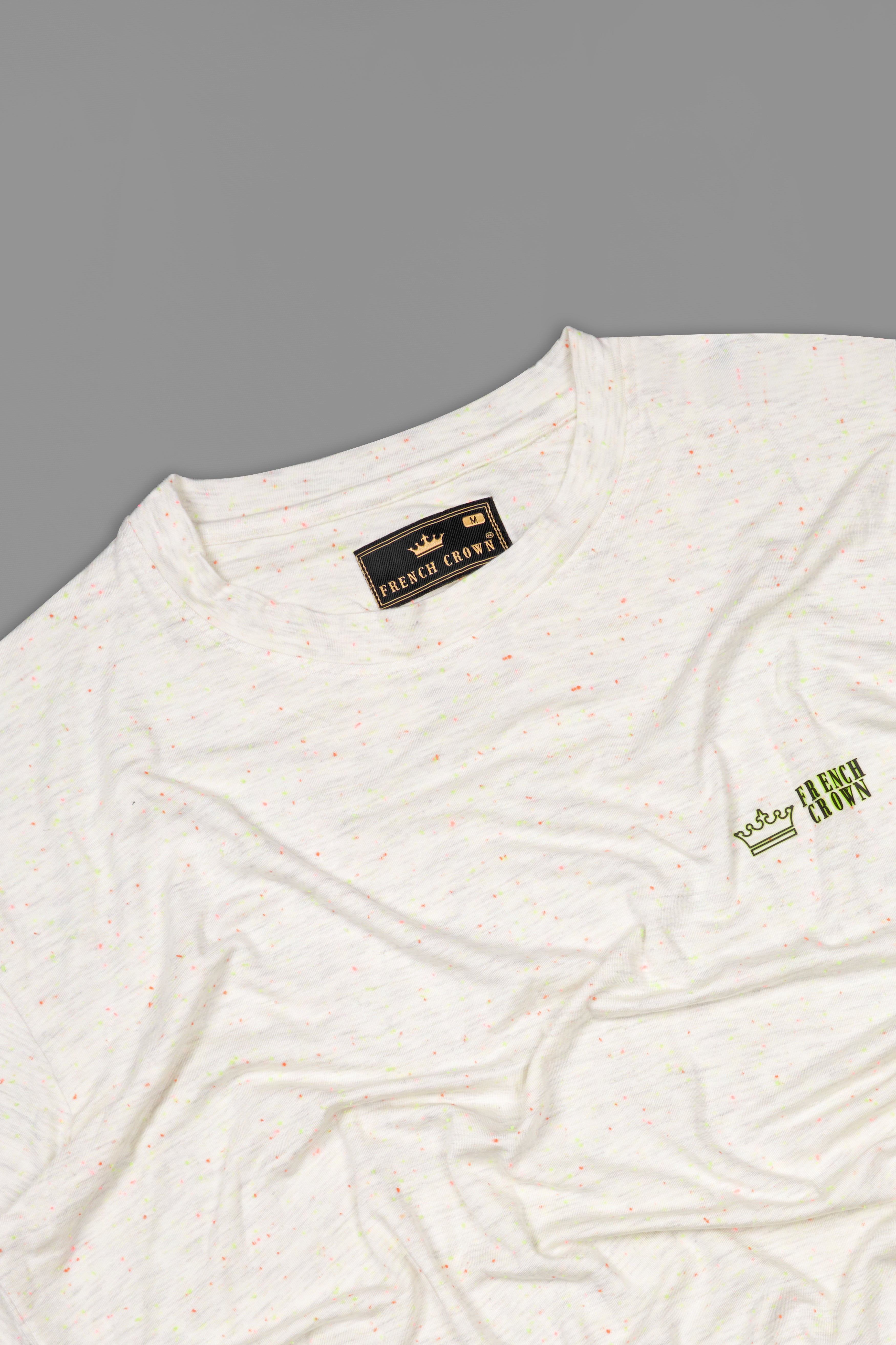 Seashell Off White Fluorescent Dobby Supreme Cotton T-Shirt TS903-S, TS903-M, TS903-L, TS903-XL, TS903-XXL
