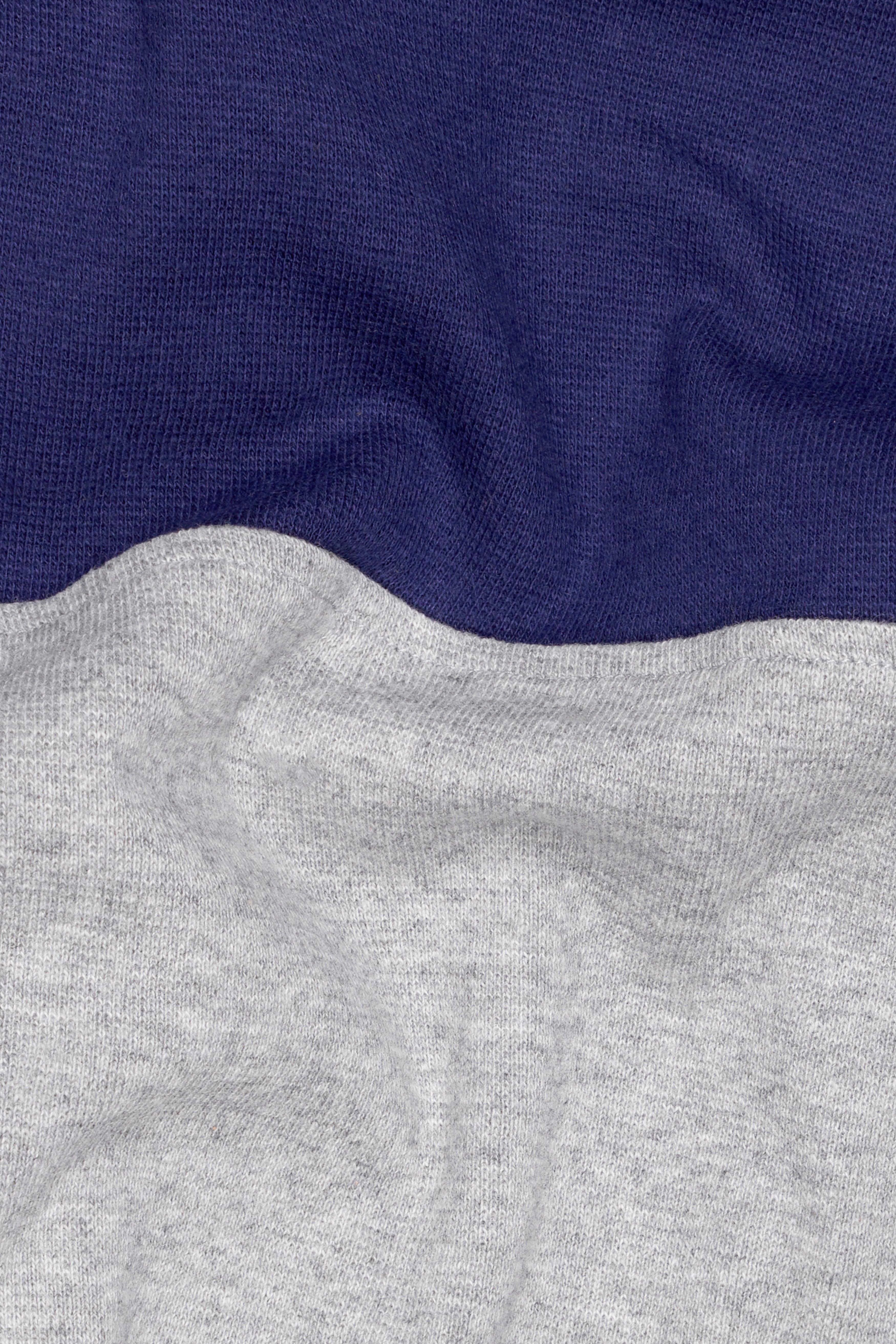 Timberwolf Gray and Rhino Blue Premium Cotton Jersey T-Shirt TS919-S, TS919-M, TS919-L, TS919-XL, TS919-XXL