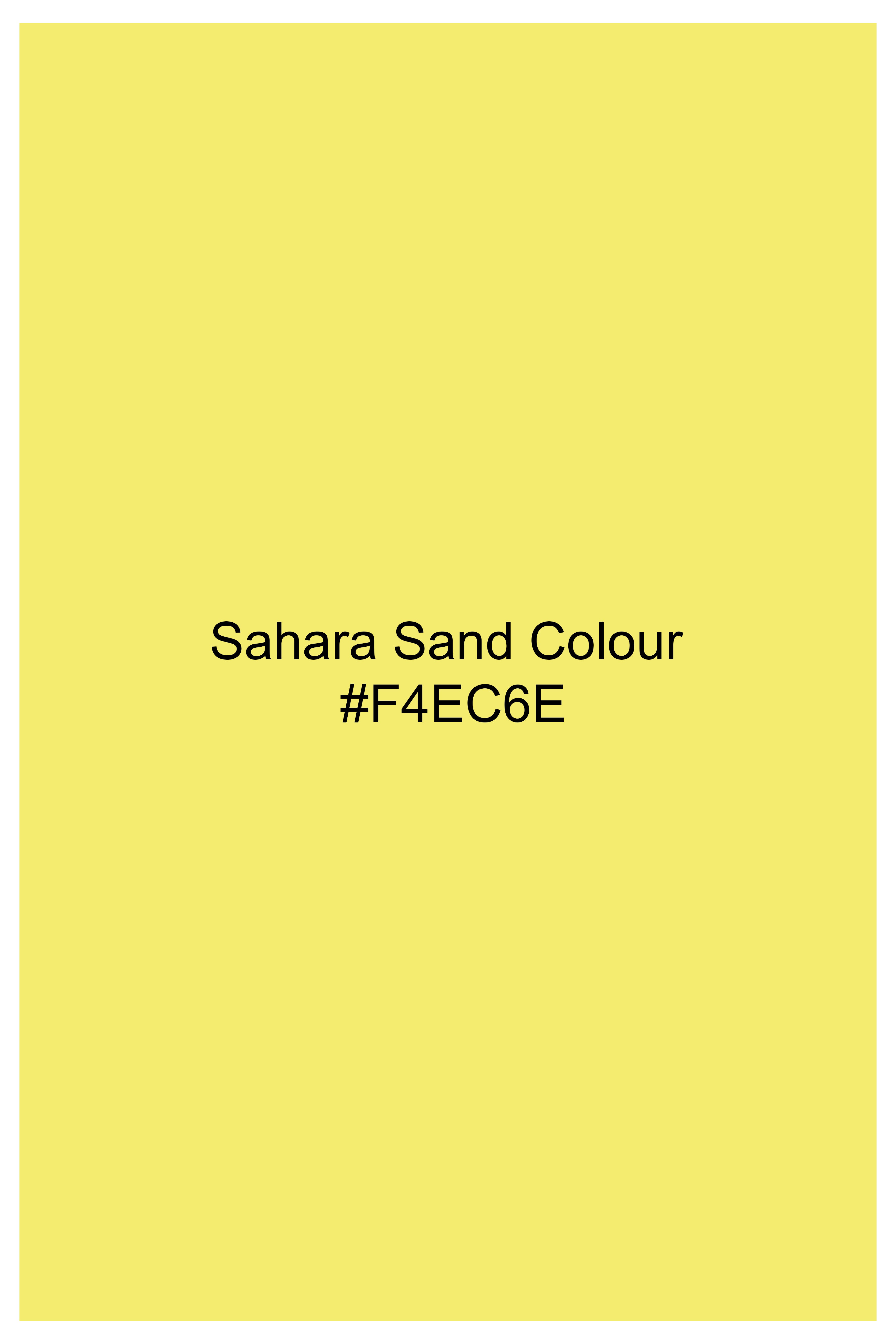 Sahara Sand Yellow Premium Cotton Pique Polo TS936-S, TS936-M, TS936-L, TS936-XL, TS936-XXL