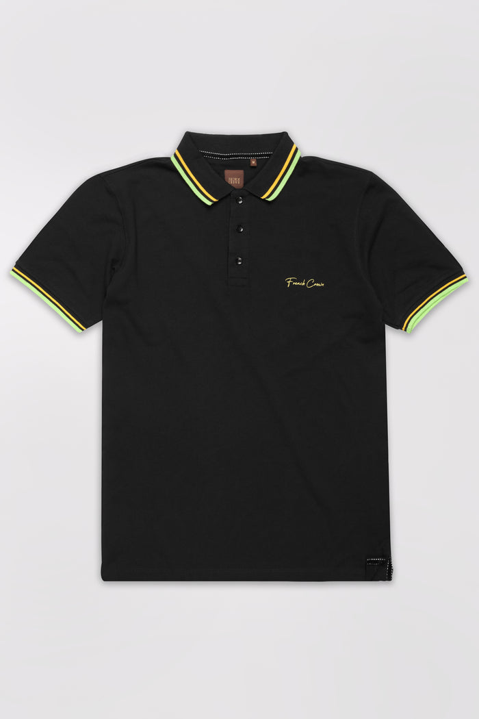 JADE BLACK PREMIUM COTTON PIQUE POLO