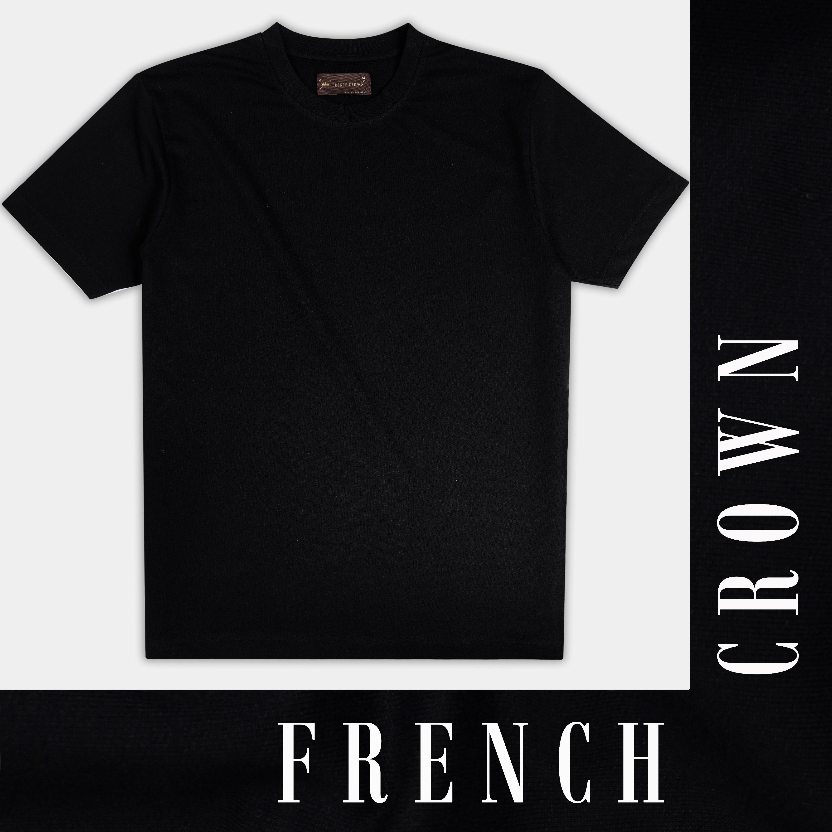 USA限定Unfinished Studios SADE, BLACK T XL Jade Black Half Sleeves Super Soft Premium Round Neck Cotton T