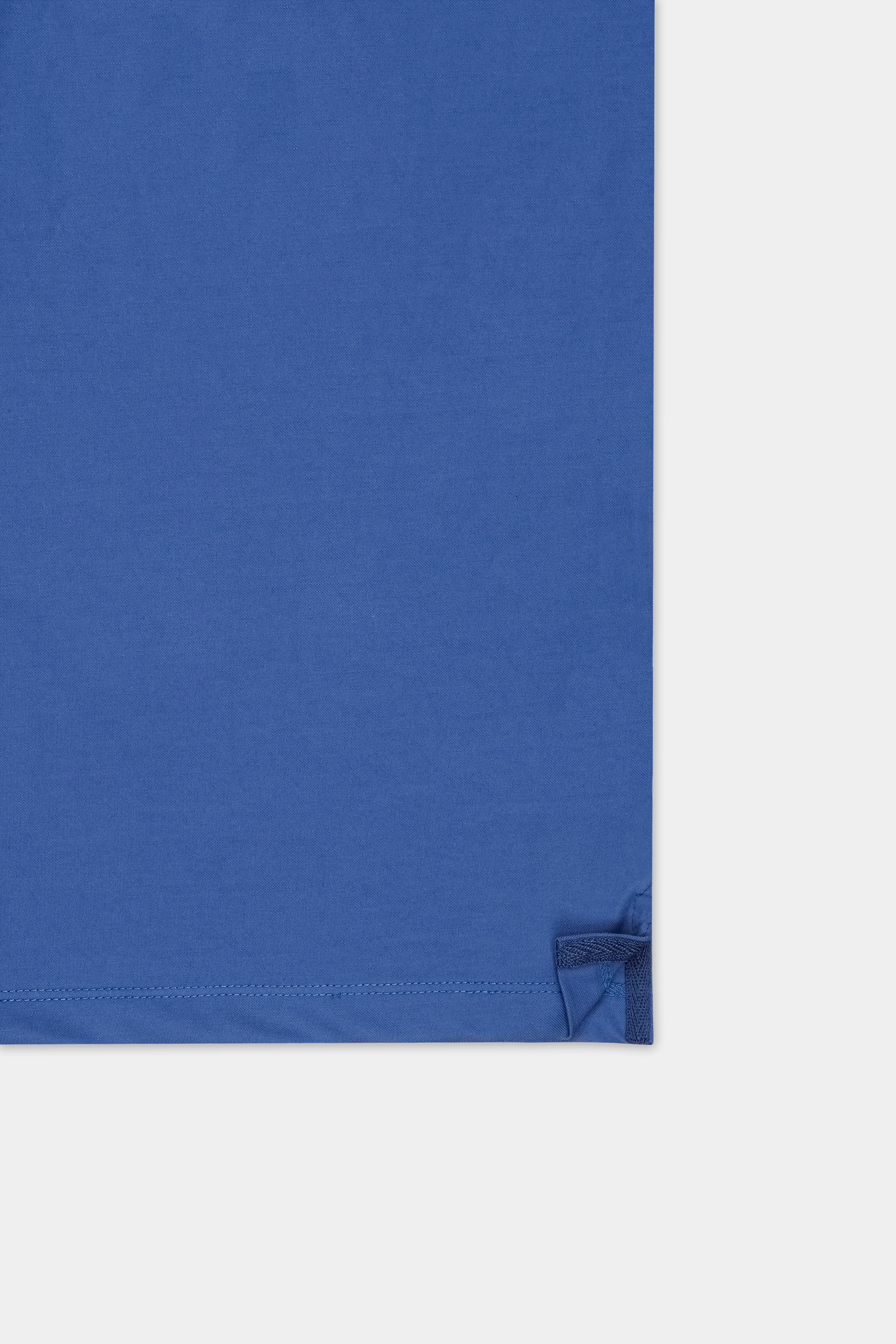 Chambray Blue Premium Cotton Pique Polo