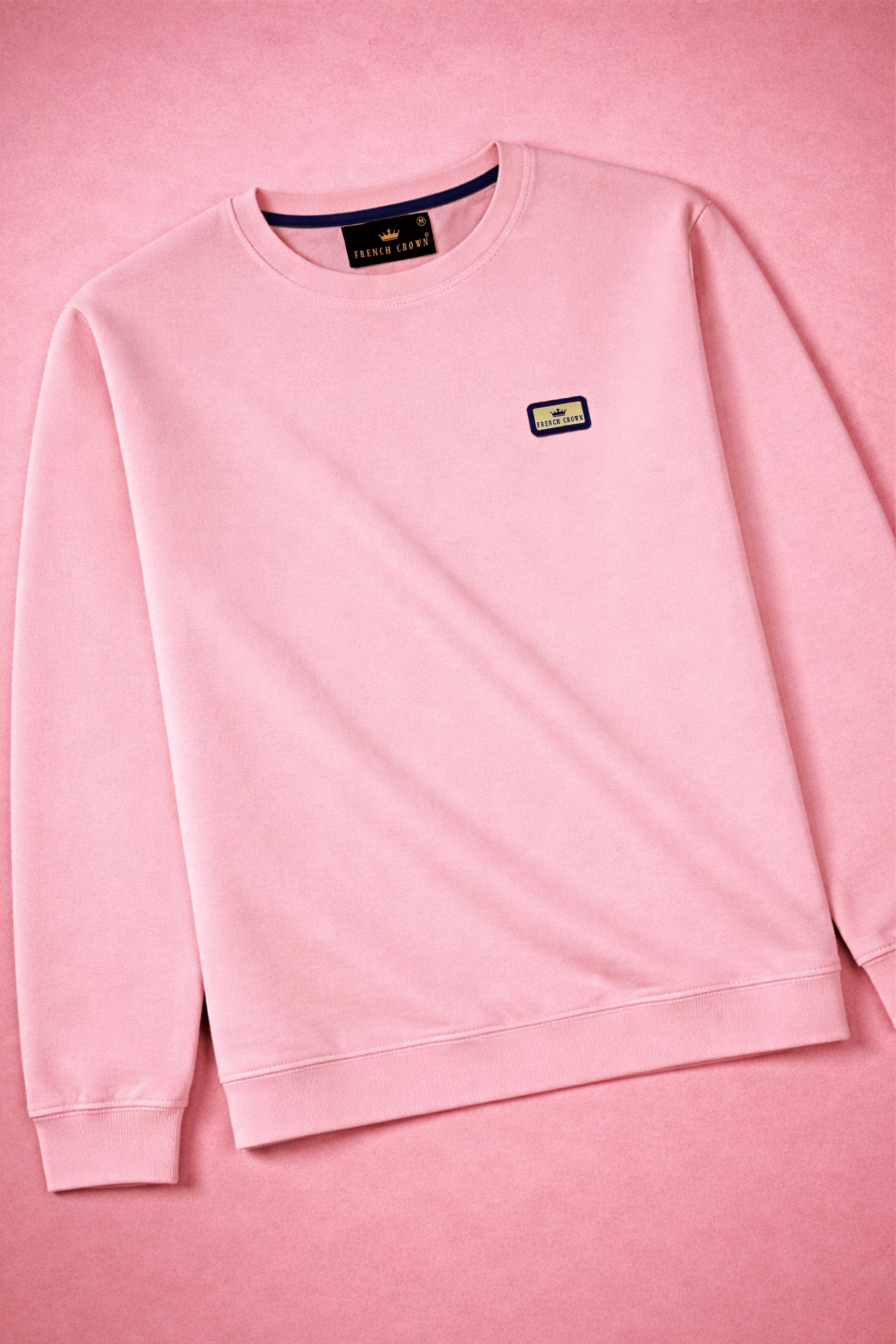 Sundown Pink Full Sleeve Premium Cotton Jersey Sweatshirt
