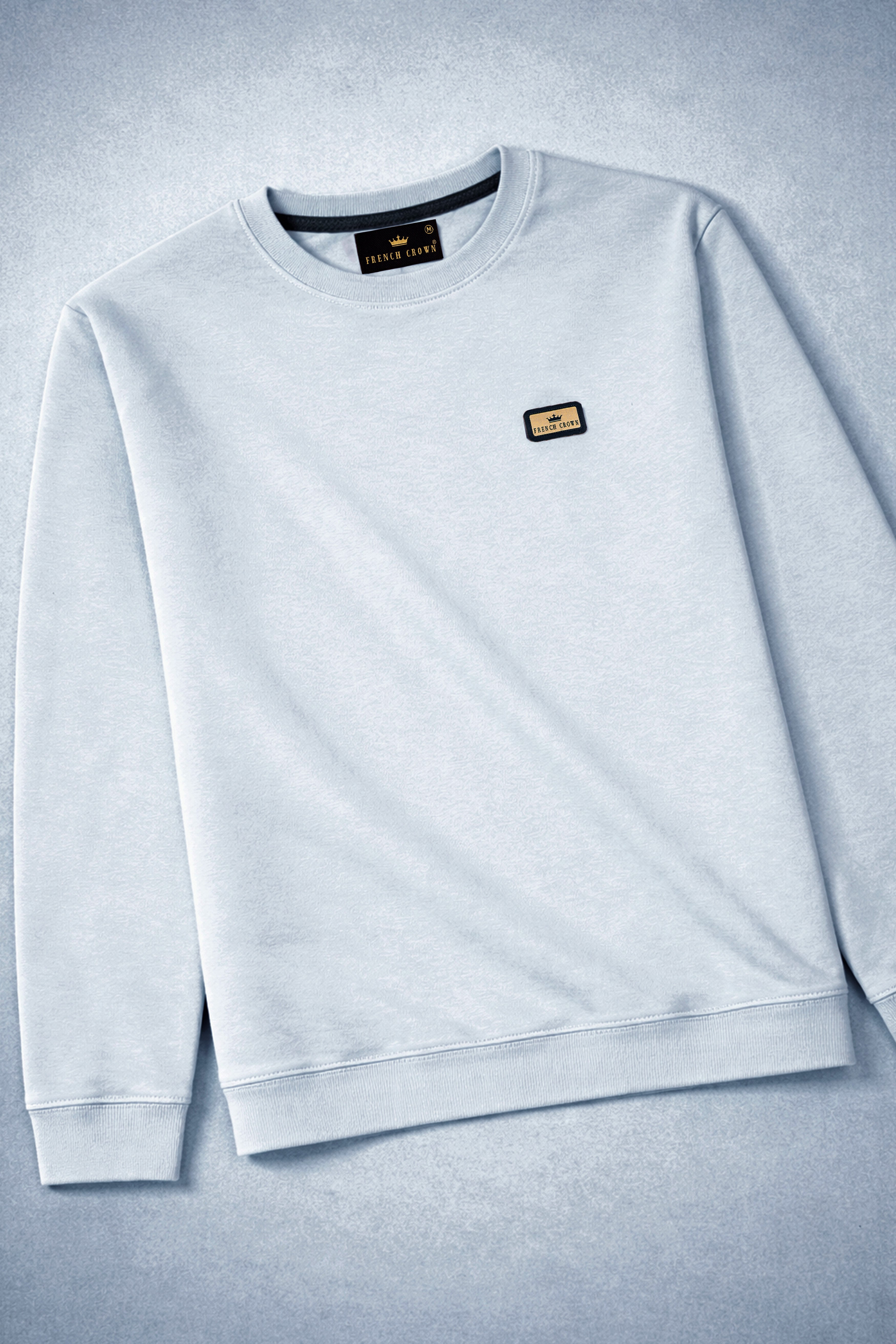 Pattents Blue Full Sleeve Premium Cotton Jersey Sweatshirt