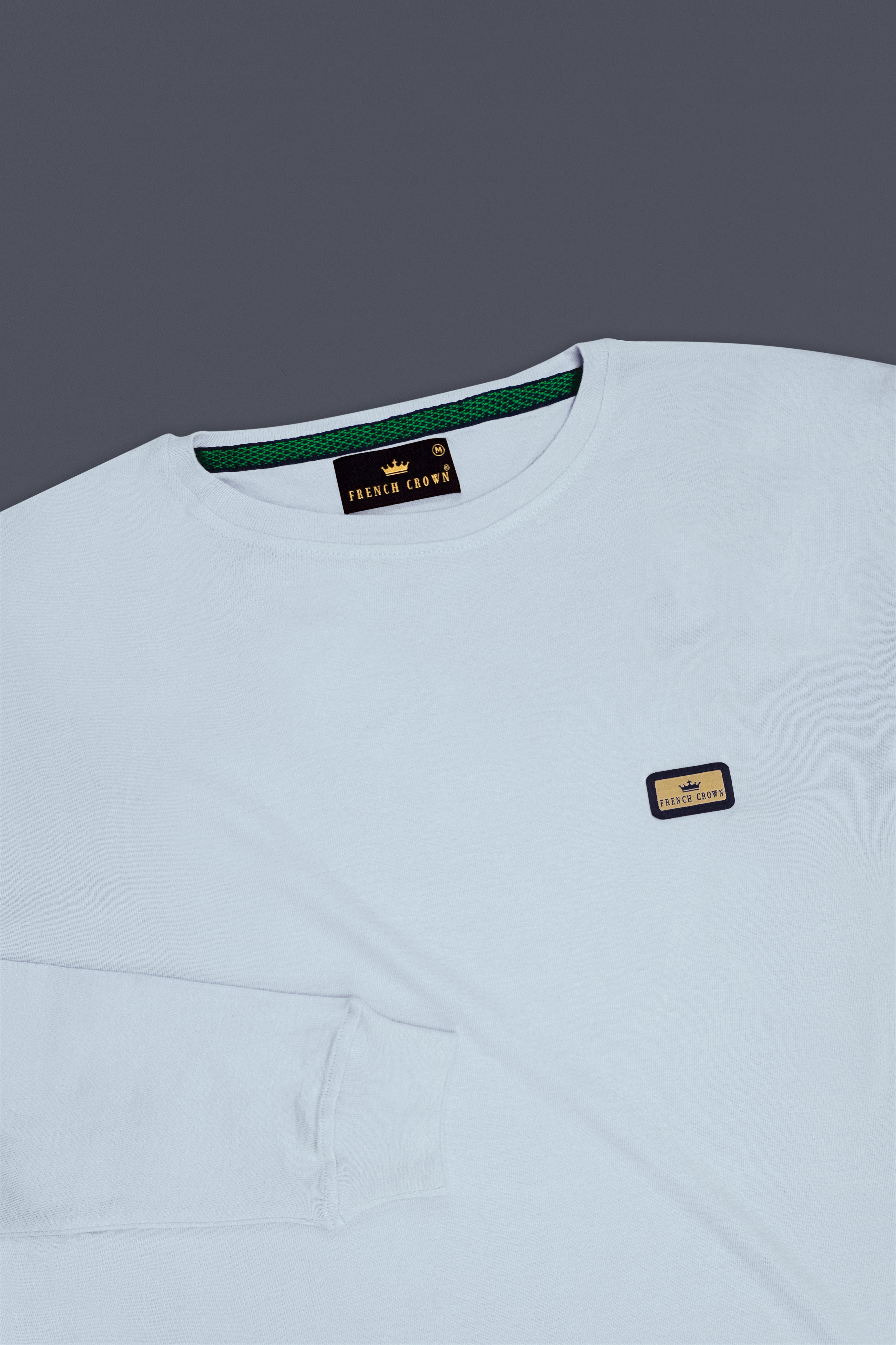 Pattents Blue Full Sleeve Premium Cotton Jersey Sweatshirt