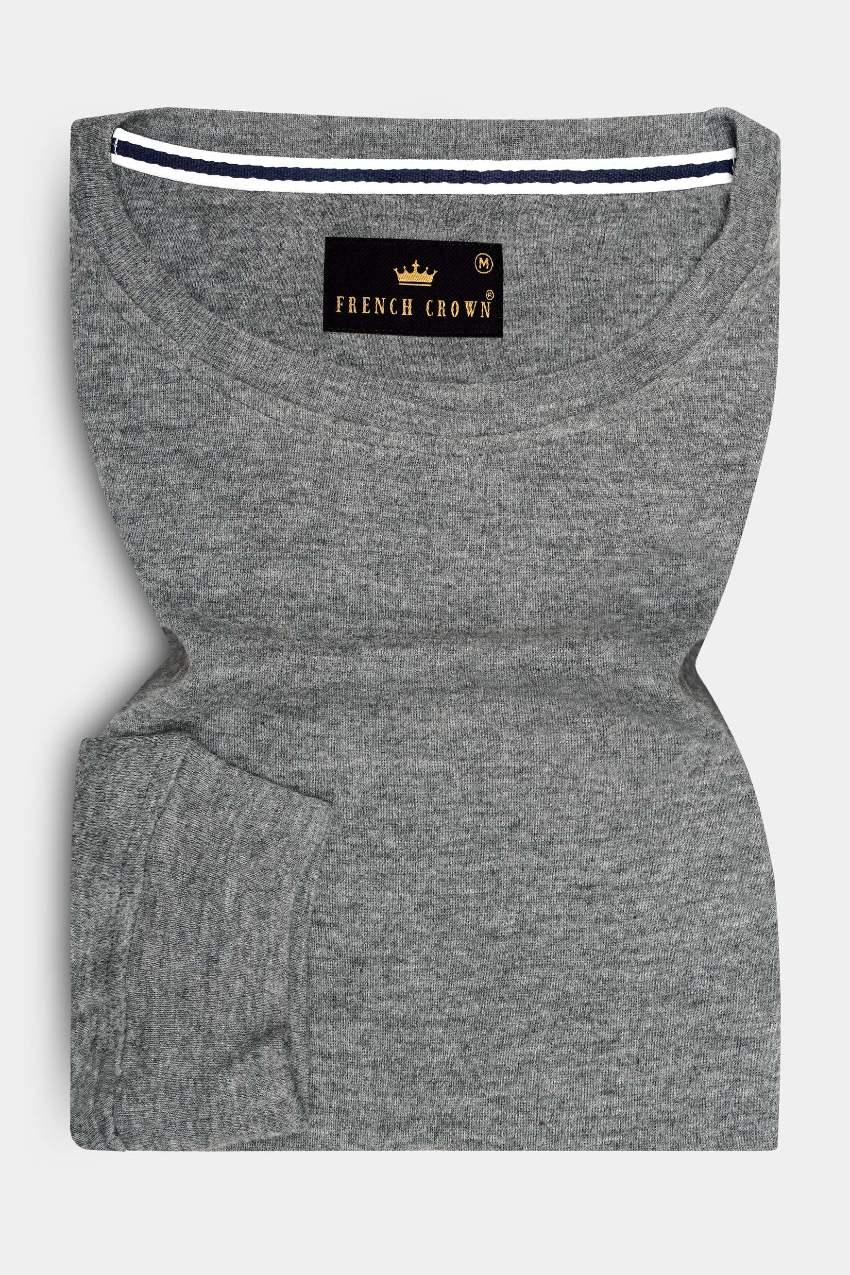 Trout Grey Full Sleeve Super Soft Premium Cotton Sweatshirt