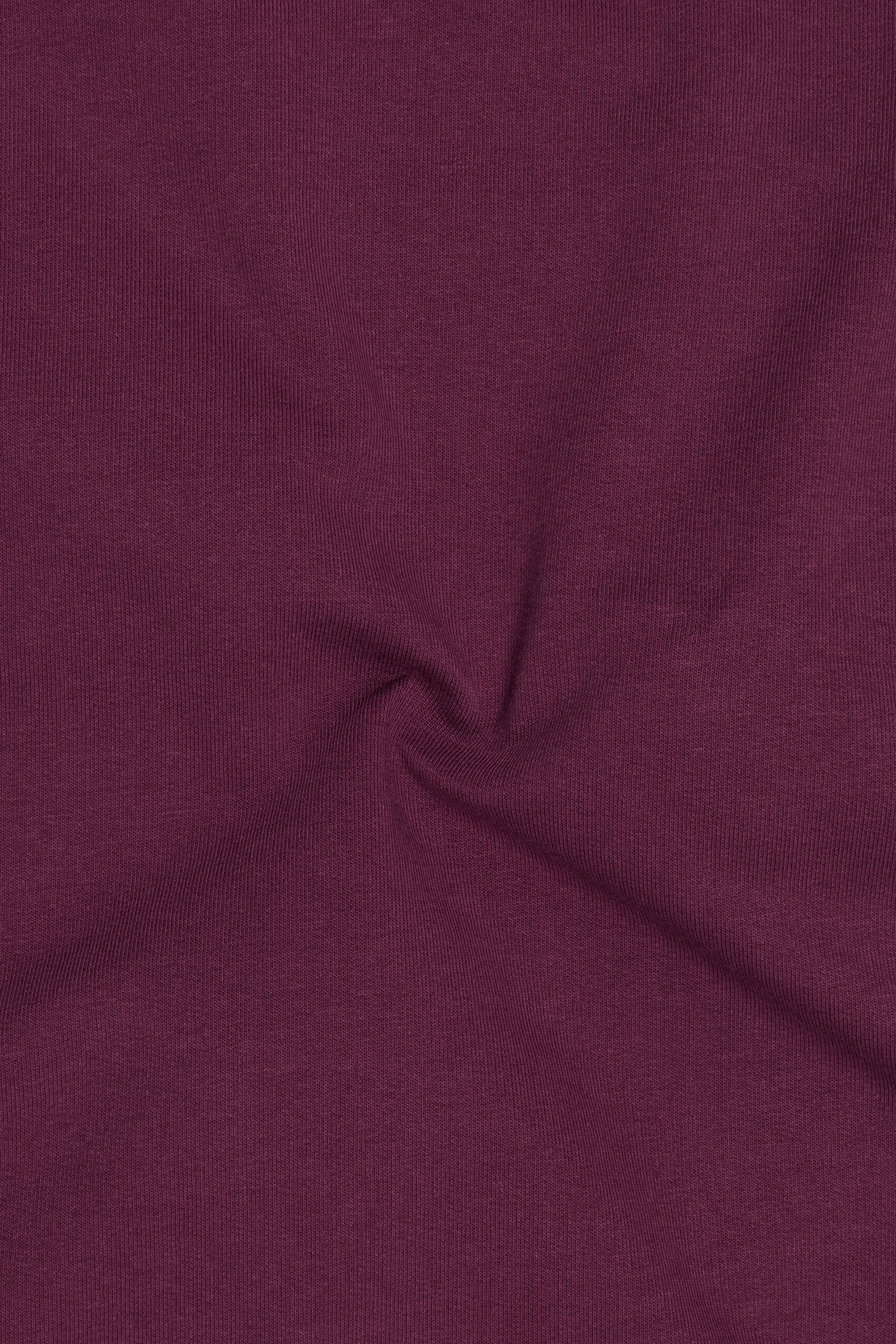 Tuscan Pink with Block Pattern Mercerised Pique Polo Sweatshirt