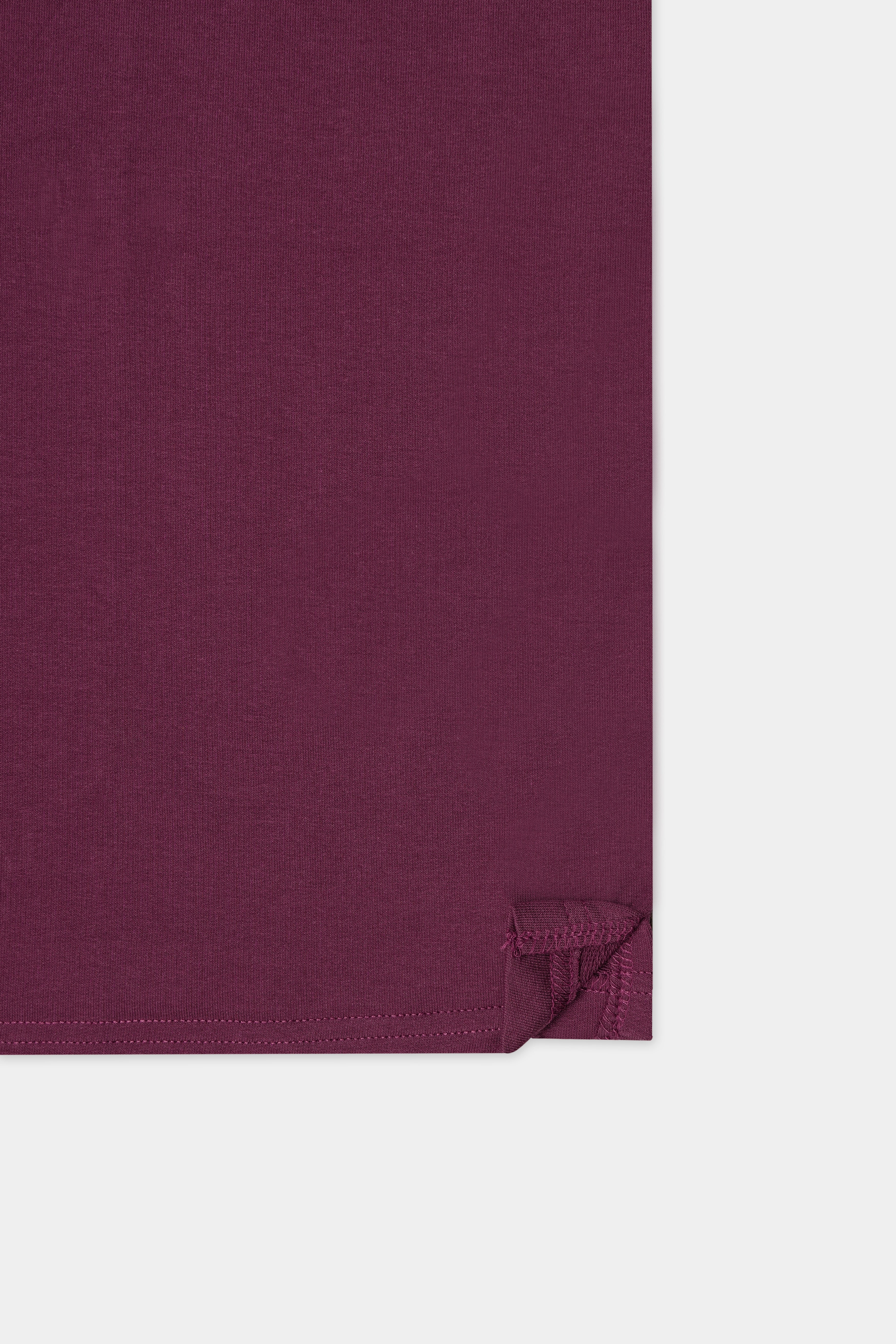 Tuscan Pink with Block Pattern Mercerised Pique Polo Sweatshirt