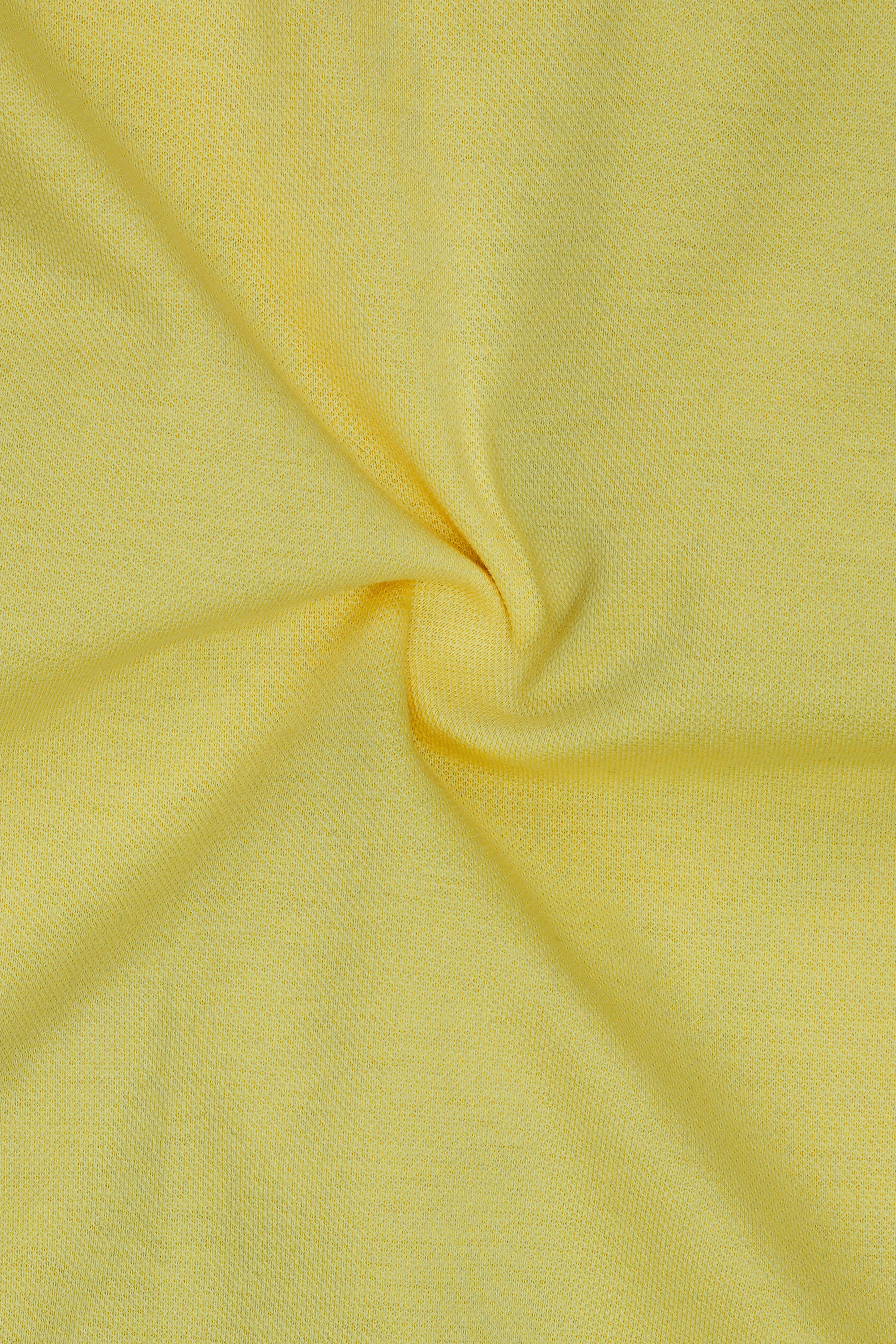 Kournikova Yellow Organic Cotton Mercerised Pique Polo