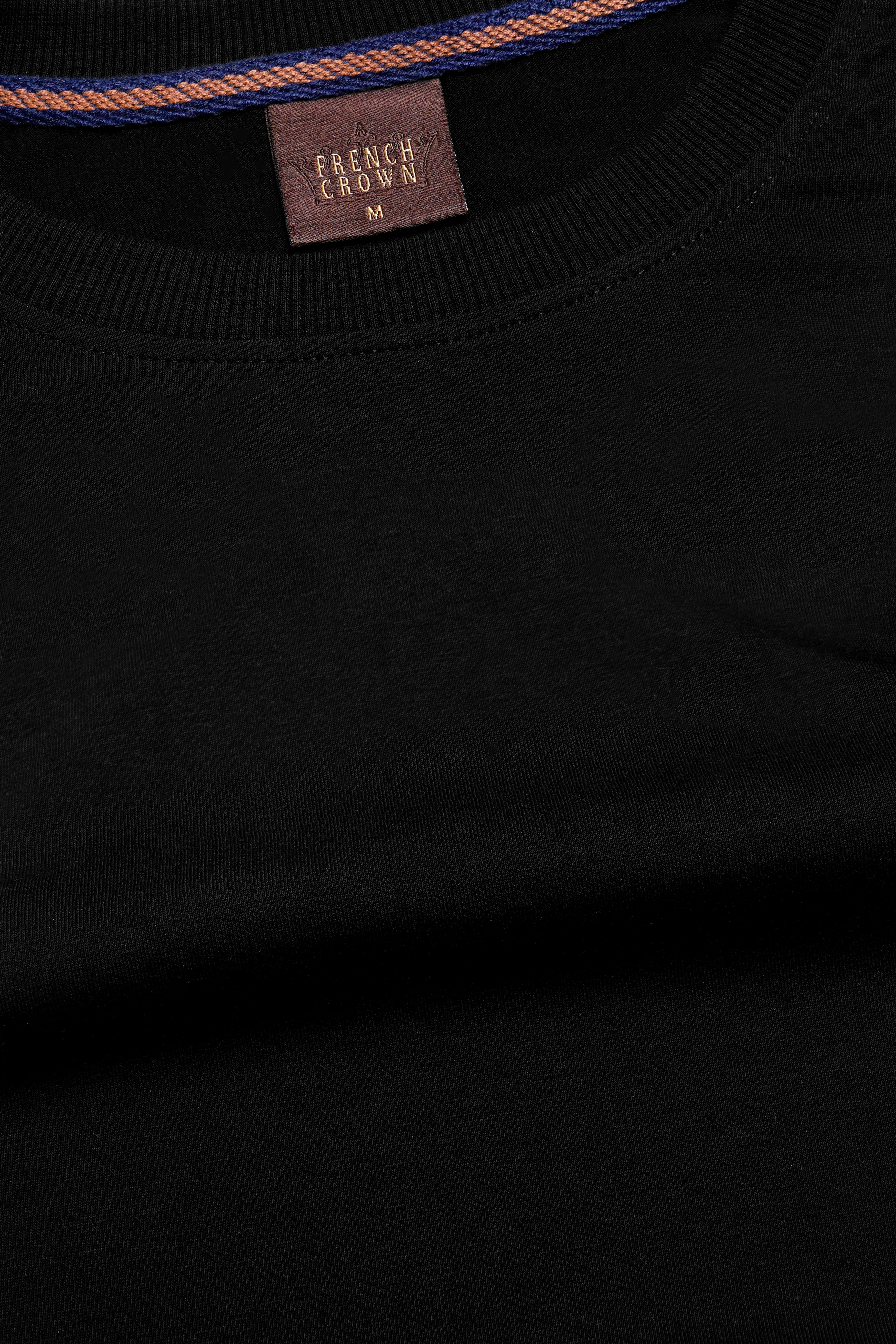 Jade Black Premium Cotton T-Shirt