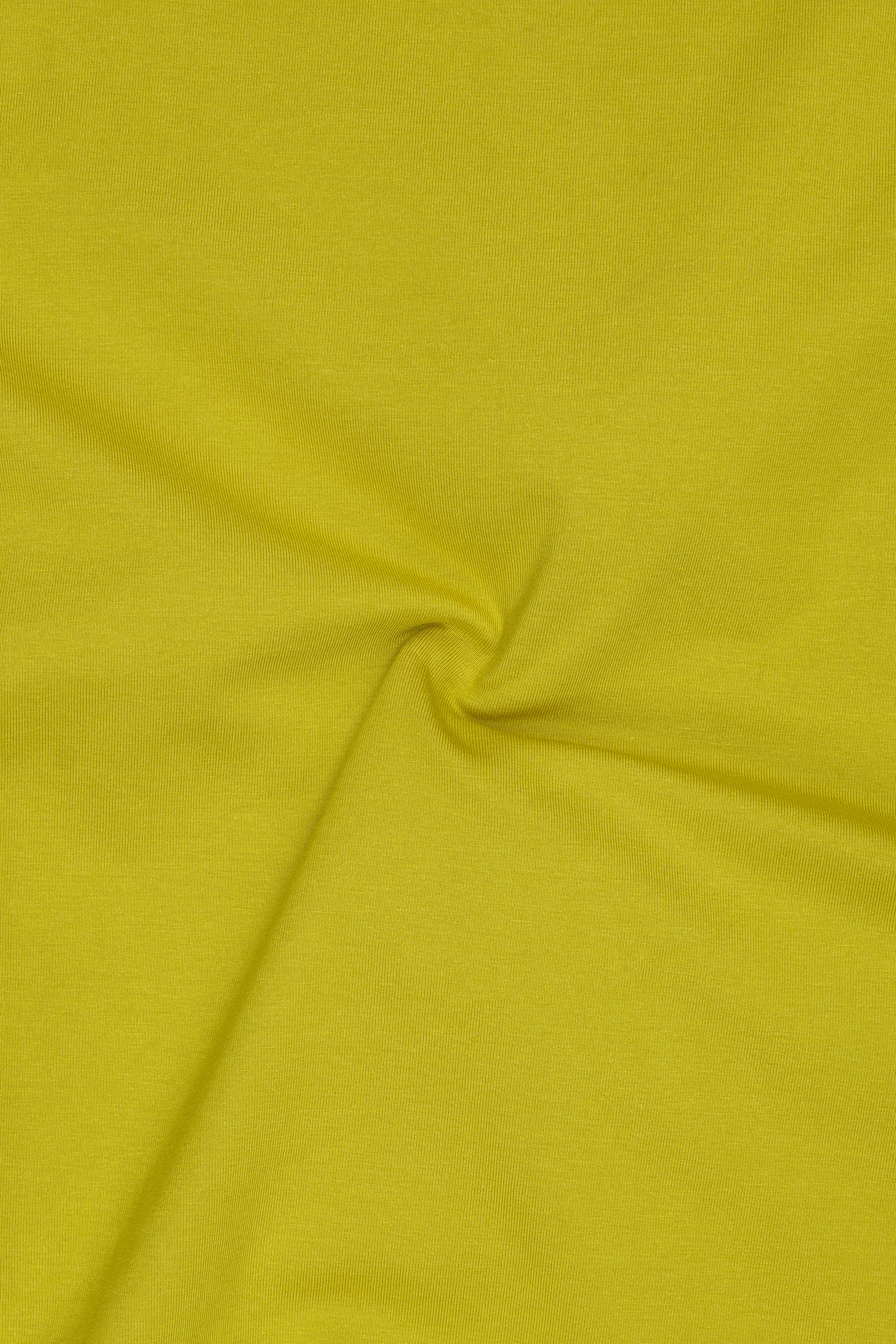 Dandelion Yellow Organic Cotton Mercerised Pique Polo