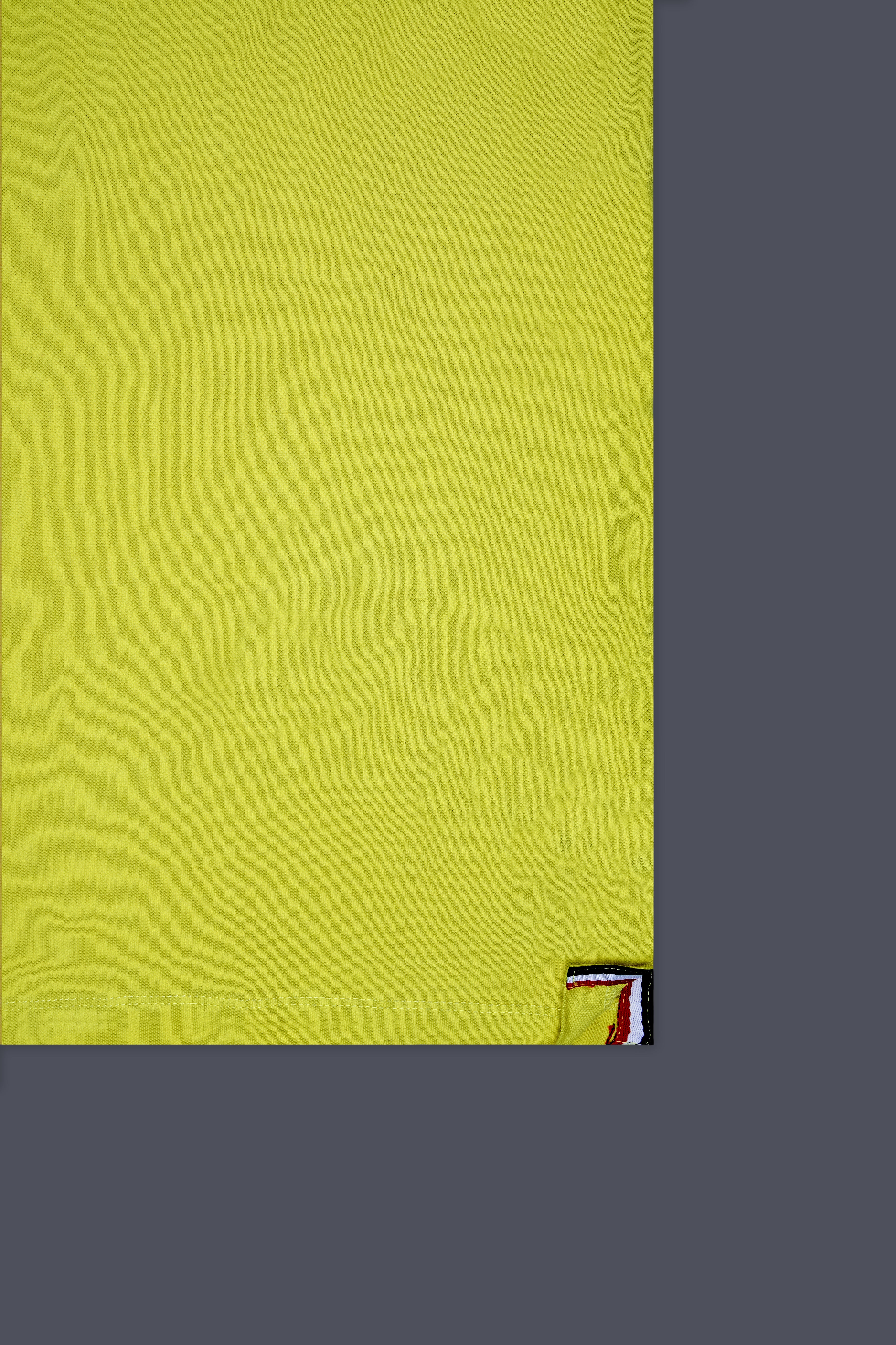 Sahara Sand Yellow Premium Cotton Pique Polo
