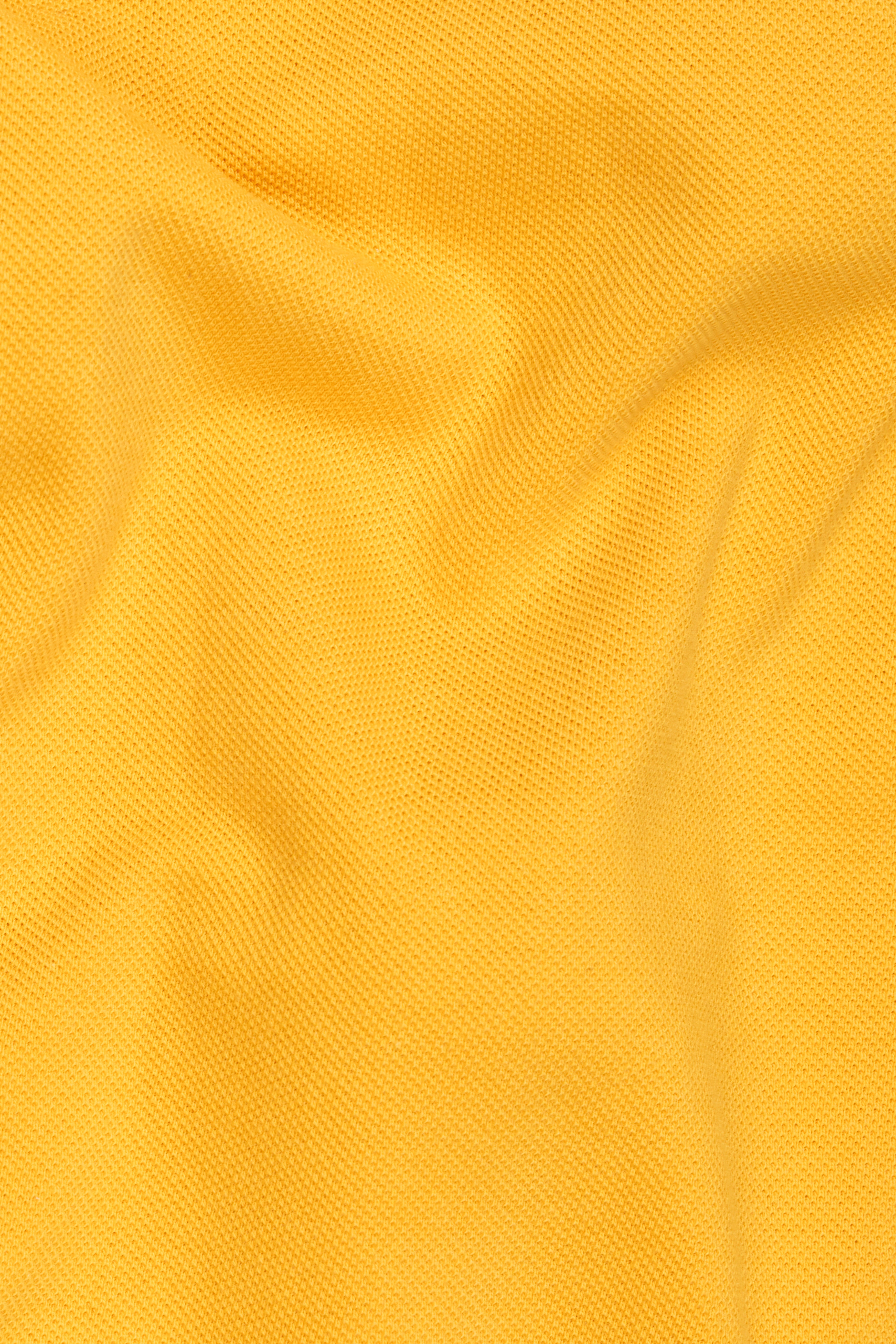 Mikado yellow Premium Cotton Pique Polo TS955-S, TS955-M, TS955-L, TS955-XL, TS955-XXL