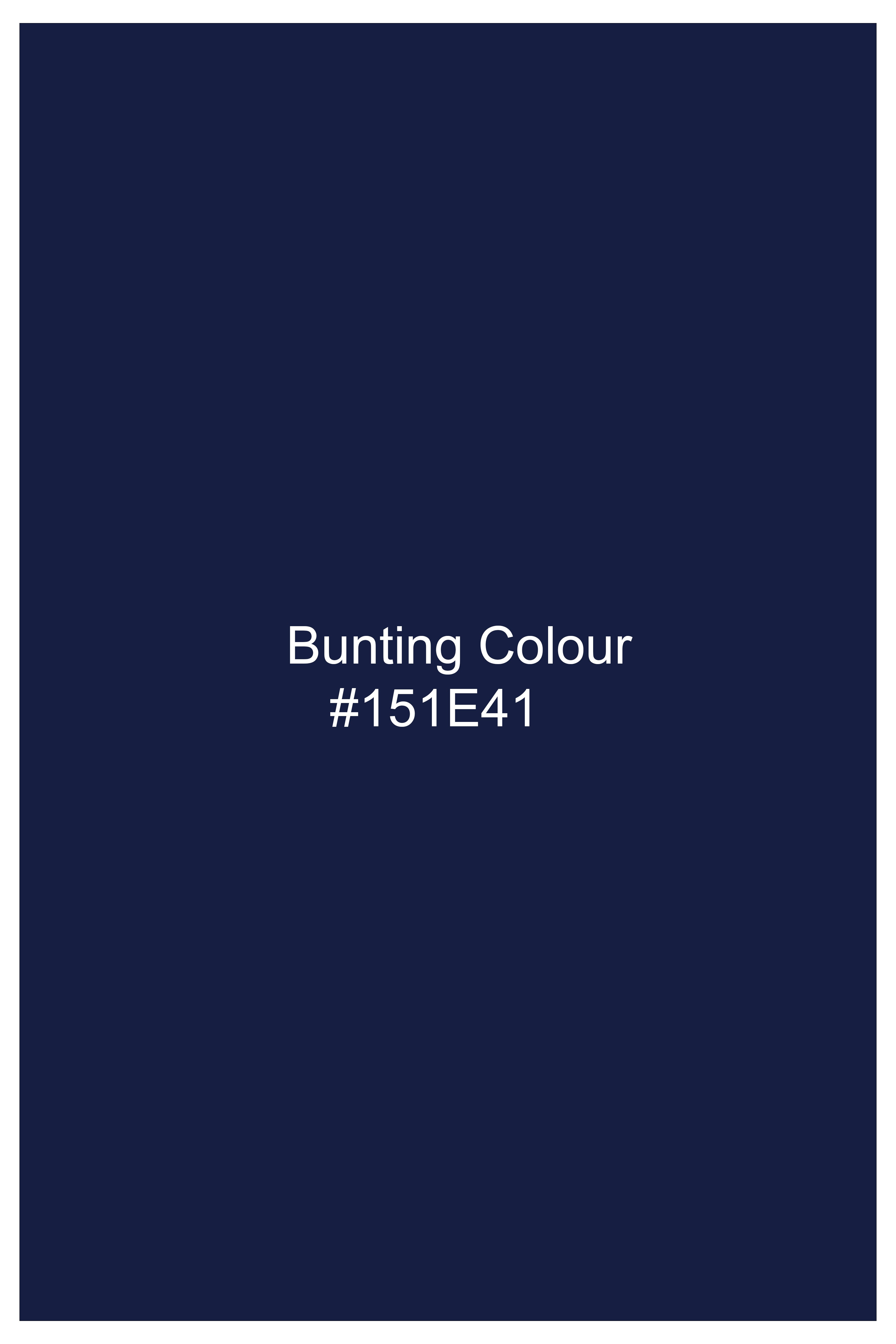 Bunting Blue Premium Cotton Pique Polo