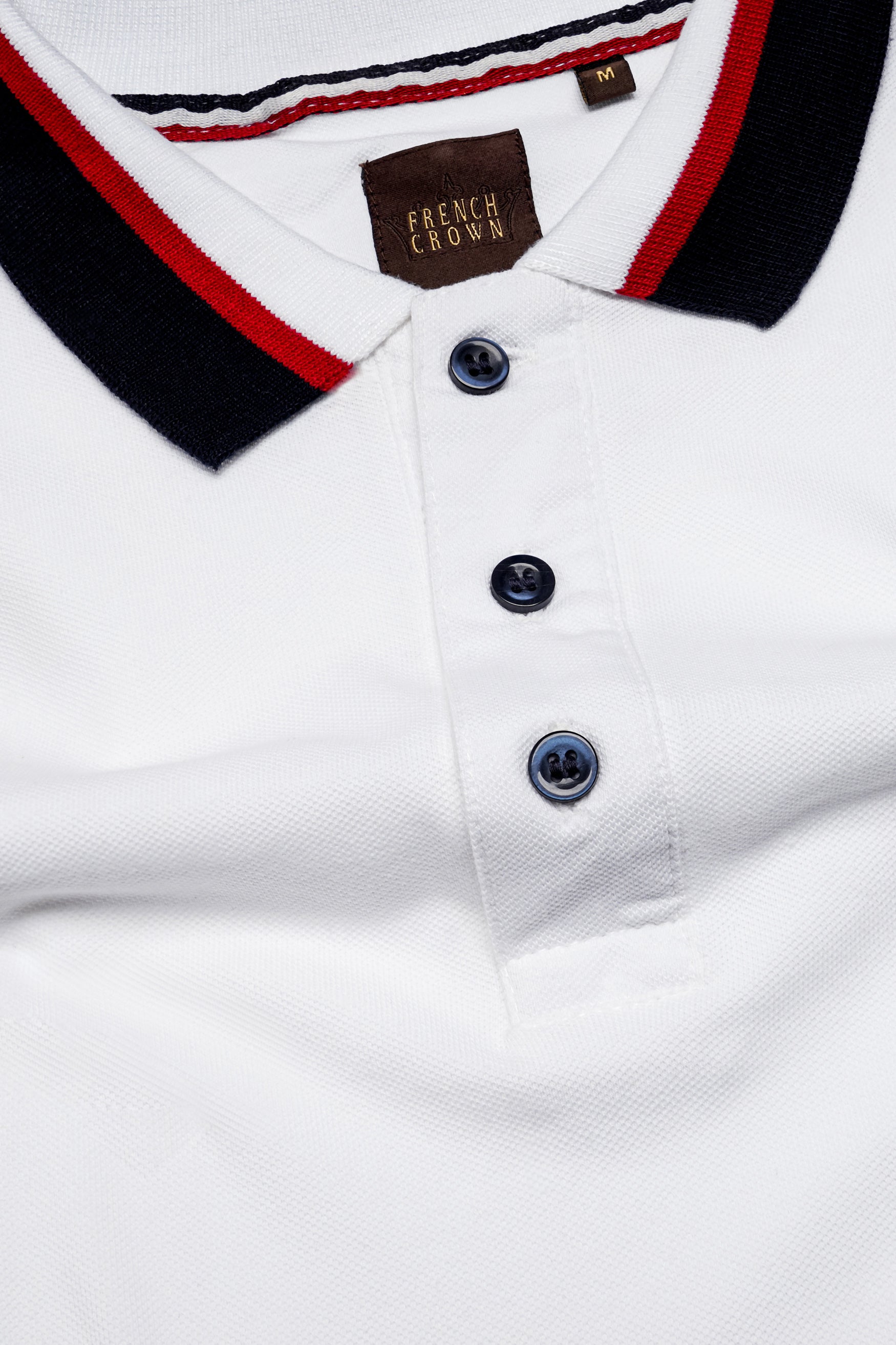 Bright White Premium Cotton Pique Polo