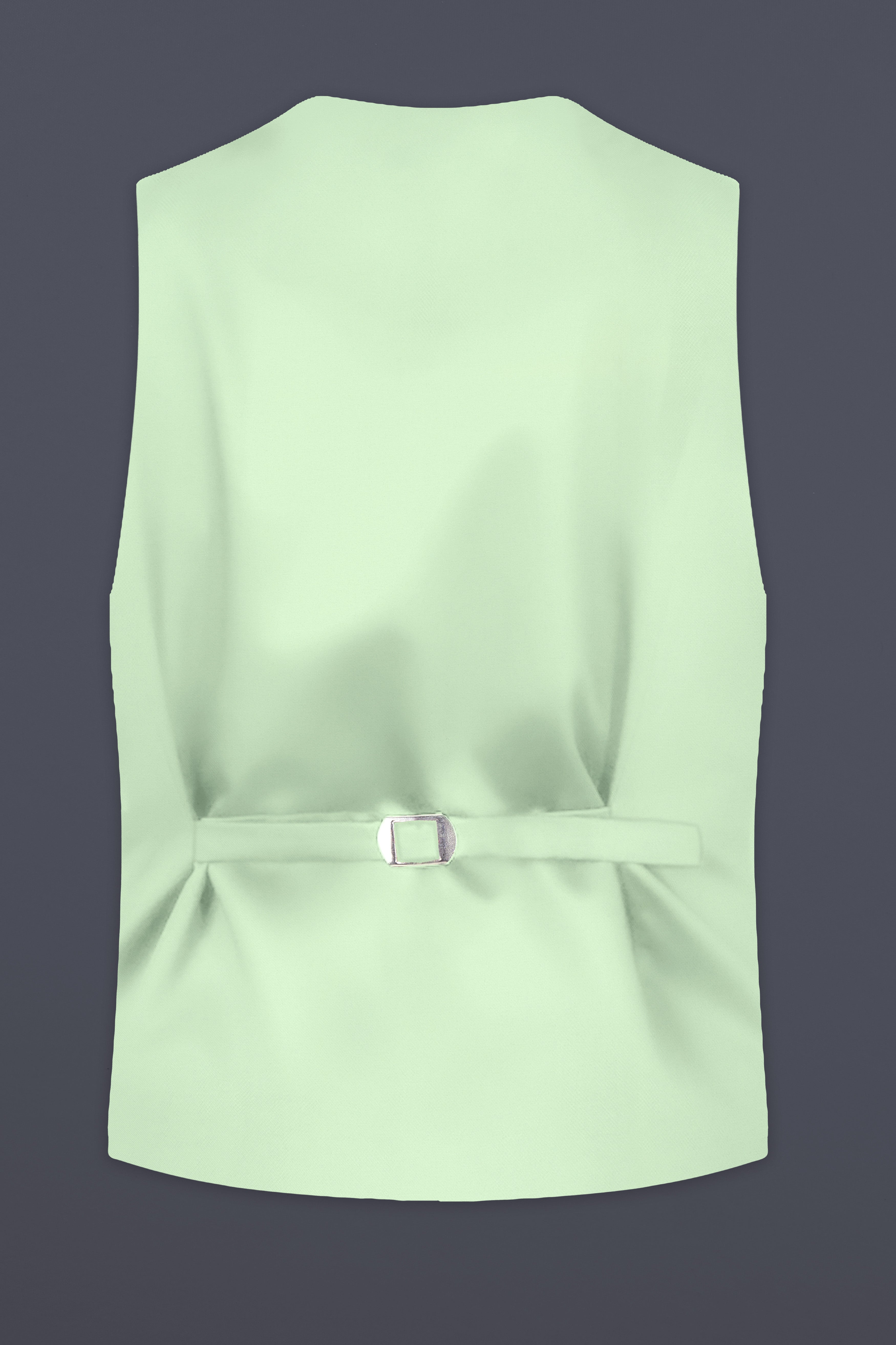 Pixie Green Solid Waistcoat
