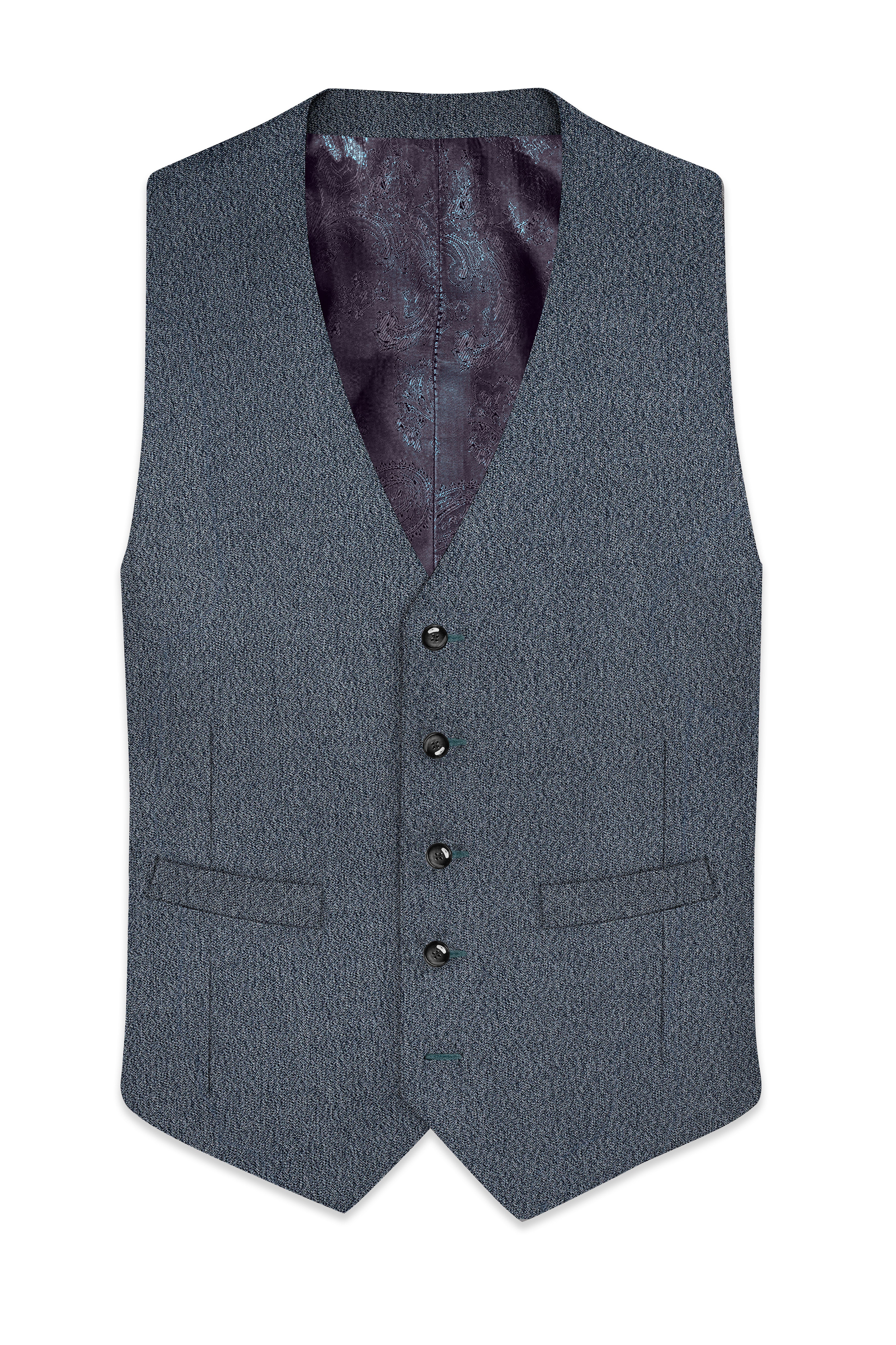 Oslo Gray Premium Cotton Sports Waistcoat